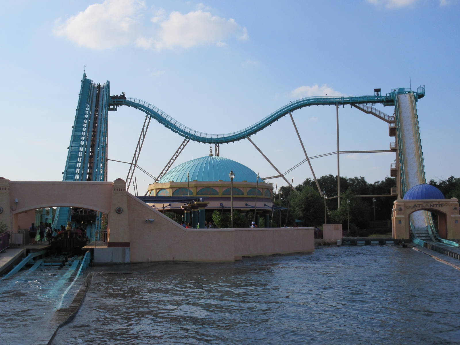 Journey to Atlantis Rollercoaster
