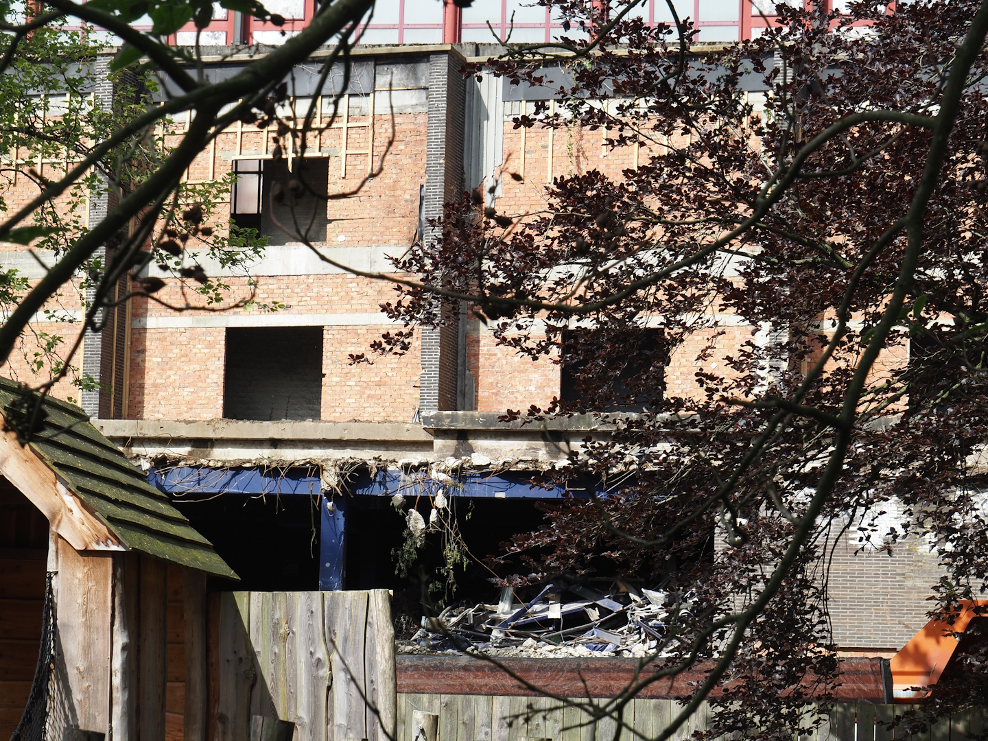 Jubilee complex demolition, 2024-05-01