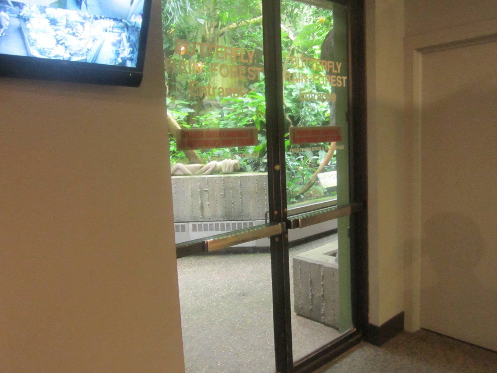 Jul. 2012-Butterfly Rainforest Entrance