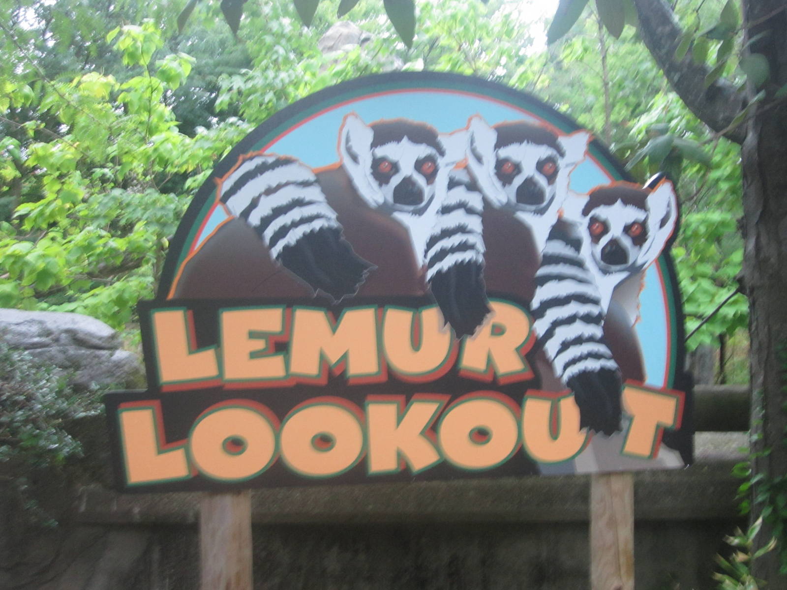 Jul. 2012-Lemur Lookout Entrance Sign