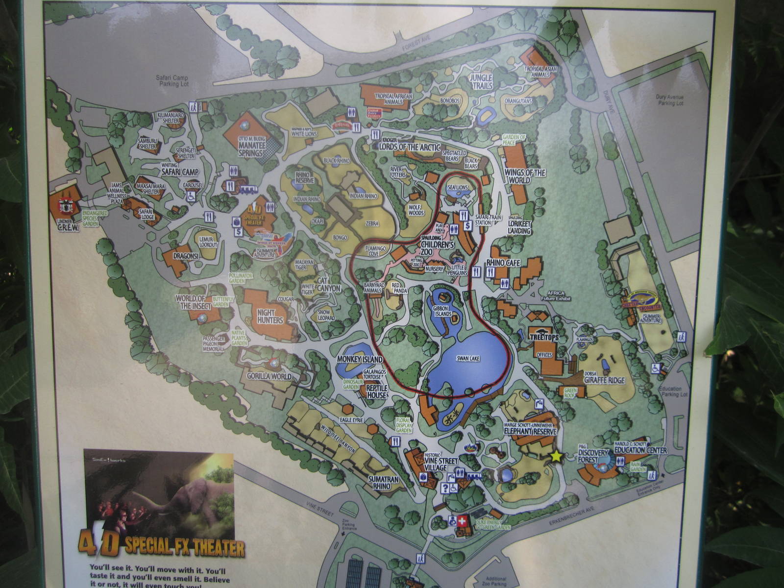 Jul. 2012-Zoo Map