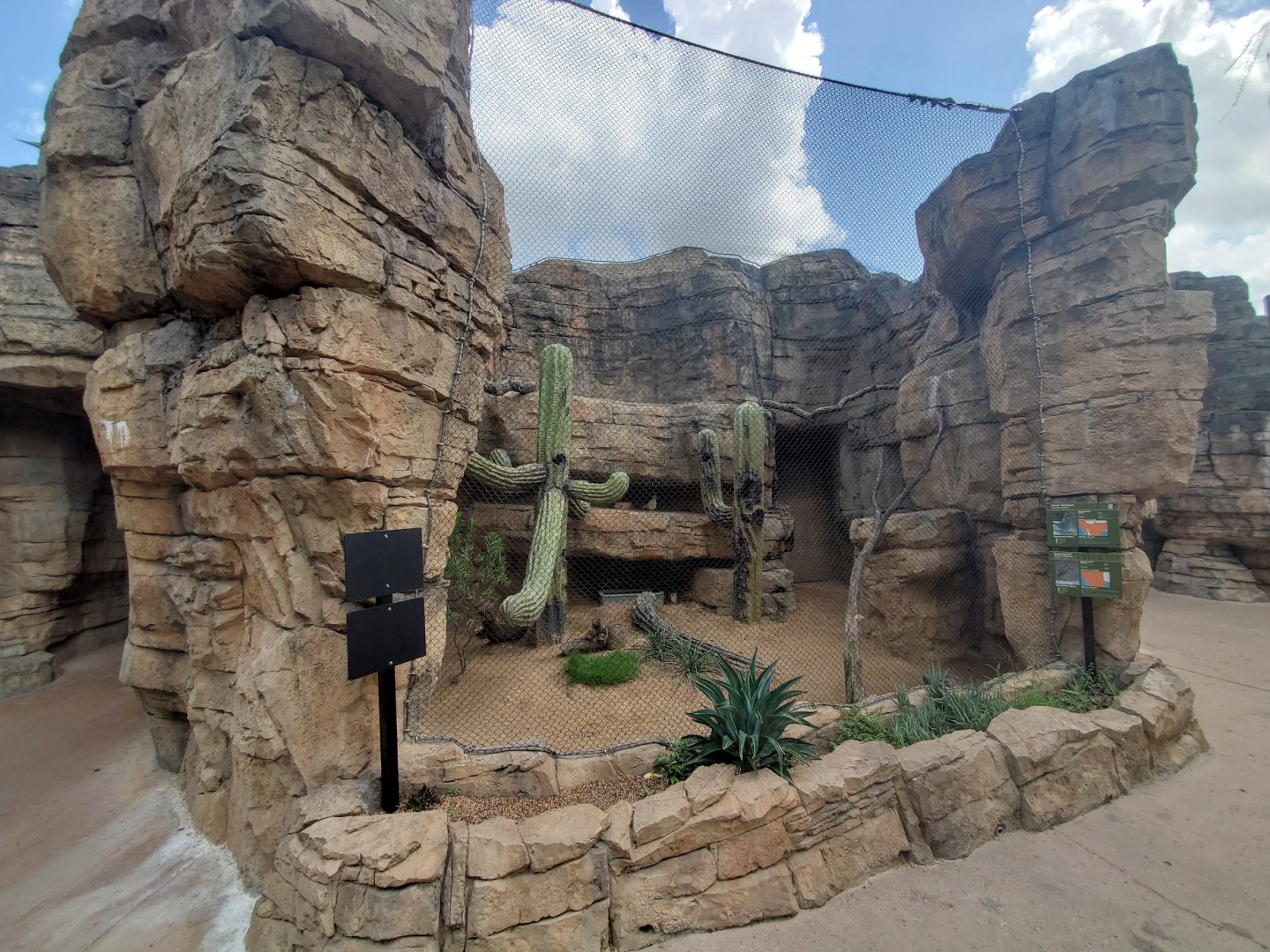 Jul. 2019 - Children's Zoo - Roadrunner/Burrowing Owl Exhibit