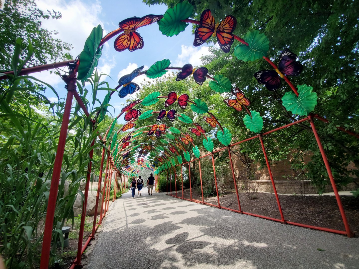 Jul. 2020 - Asian Lantern Festival Butterfly Arch