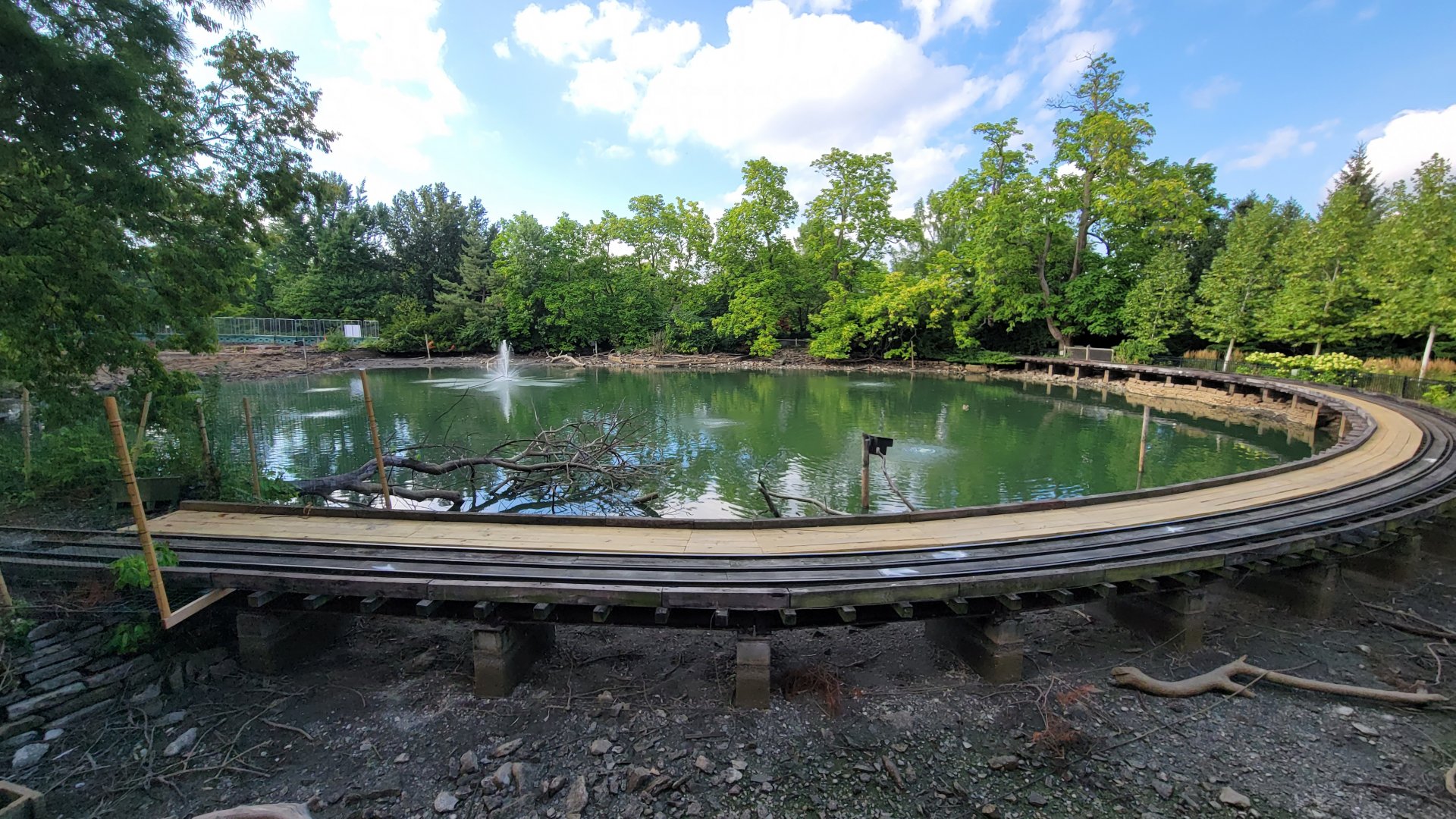 Jul. 2022 - Swan Lake (Drained for Future Carousel)