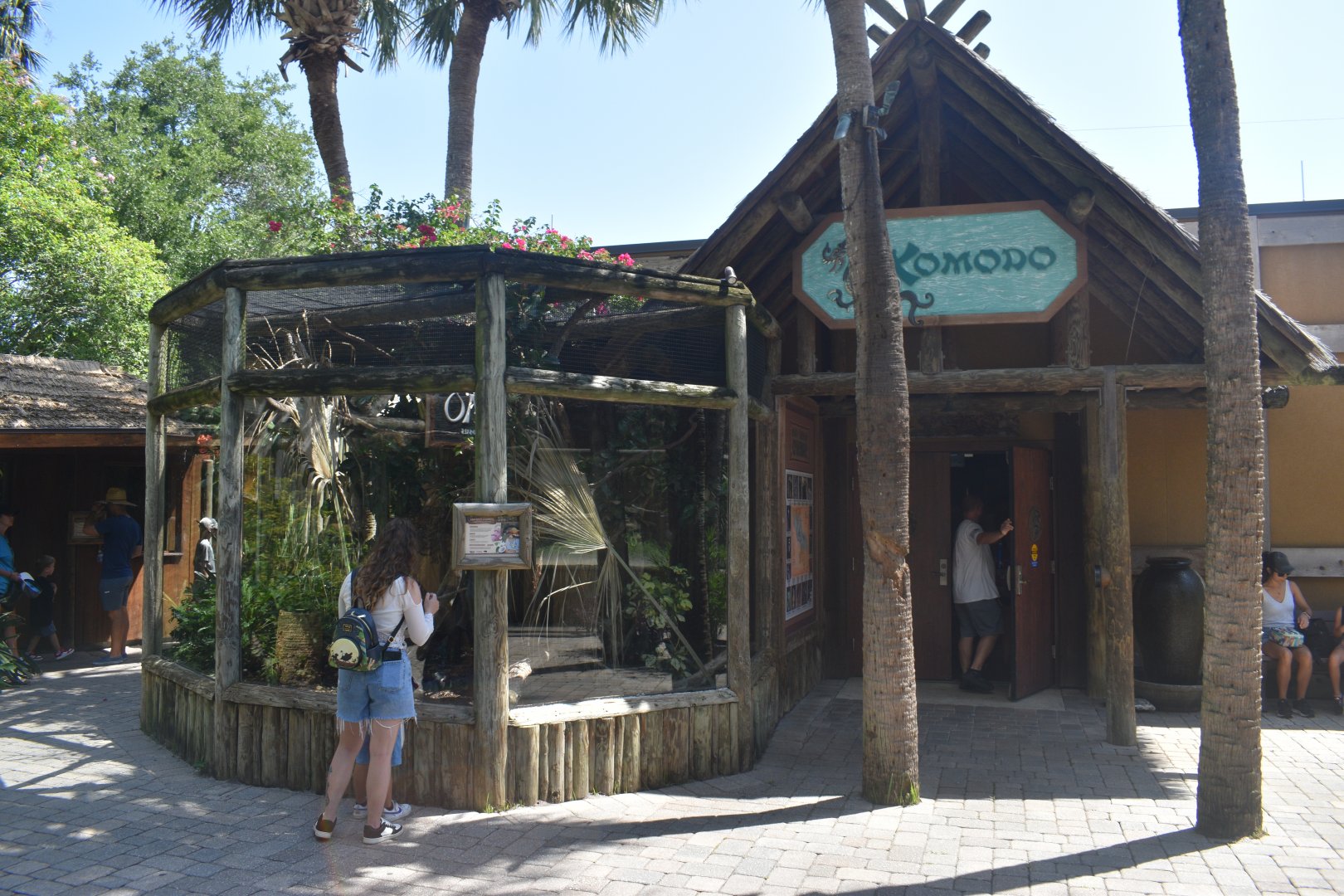 Jul. 2025 - KOMODO - Entrance + Prevost's Squirrel Exhibit