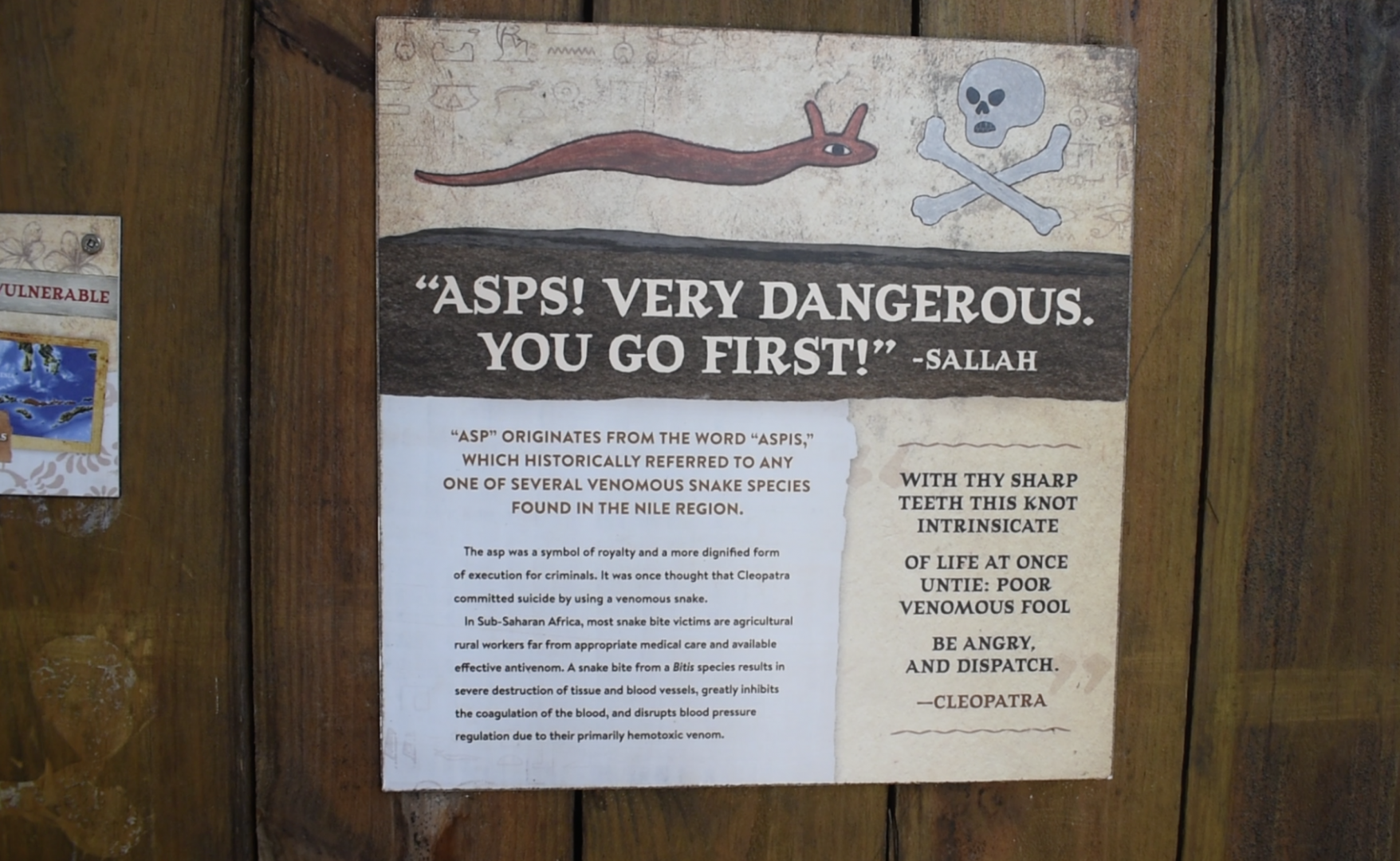 Jul. 2025 - Oasis on the Nile - Asp Sign