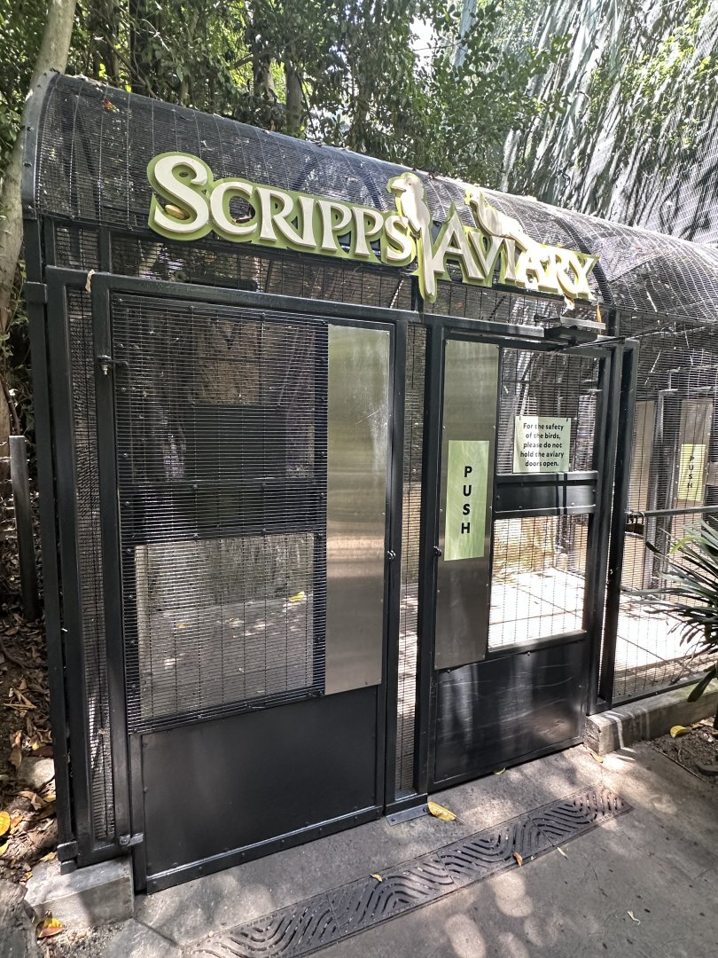 July 2025 - Lost Forest - Scripps Aviary Entrance (Lower Level)