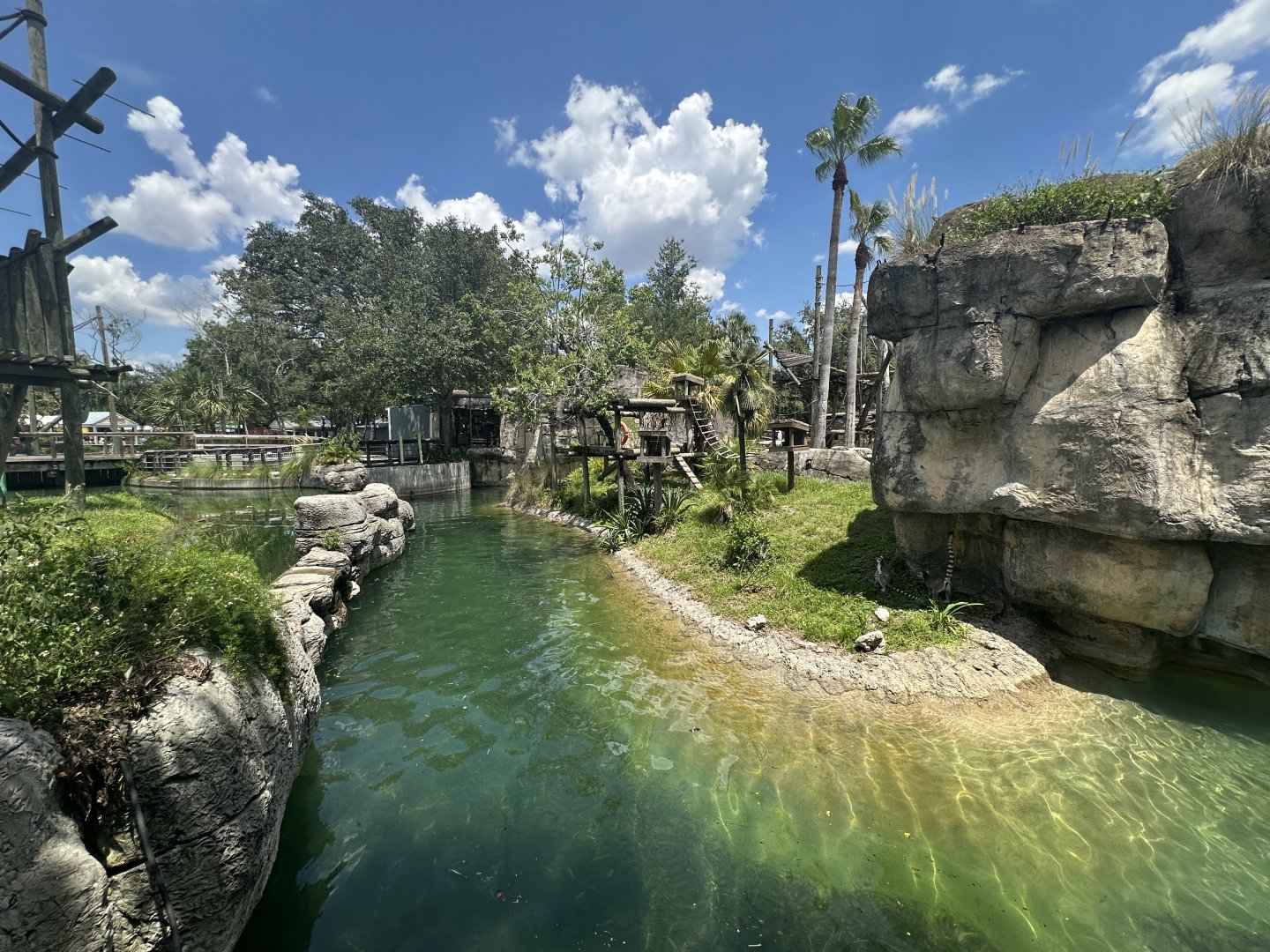 July 2025 - Primate World - Lemur Enclosure (Overview)