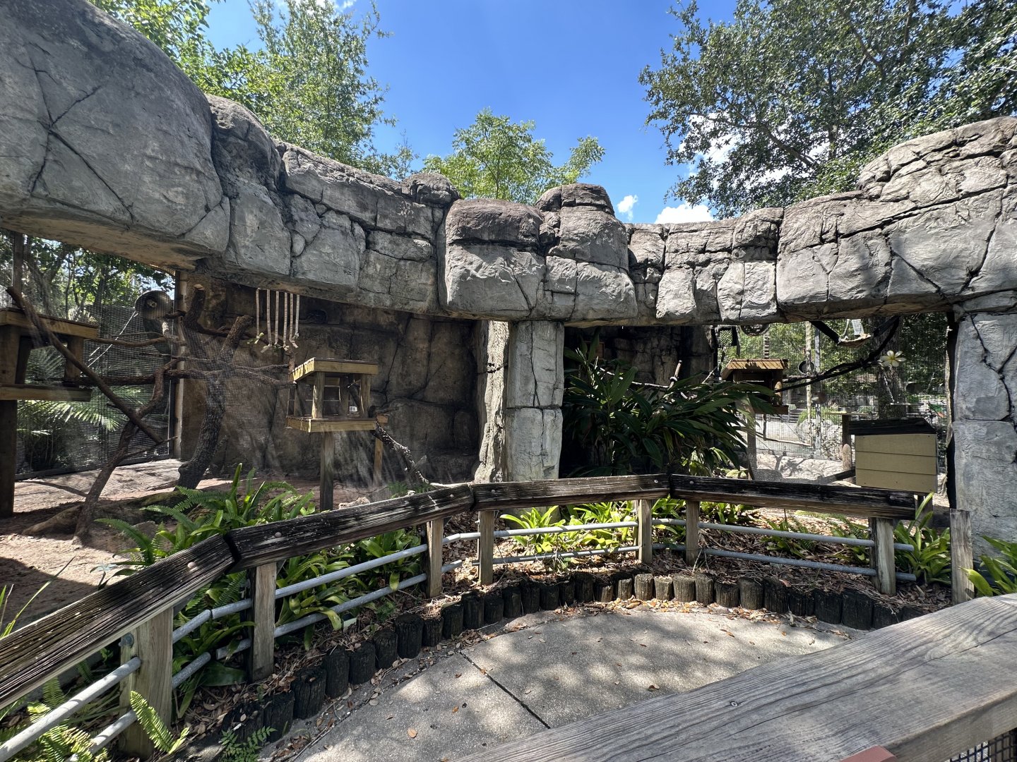 July 2025 - Primate World - Tamarin/Porcupine Enclosures