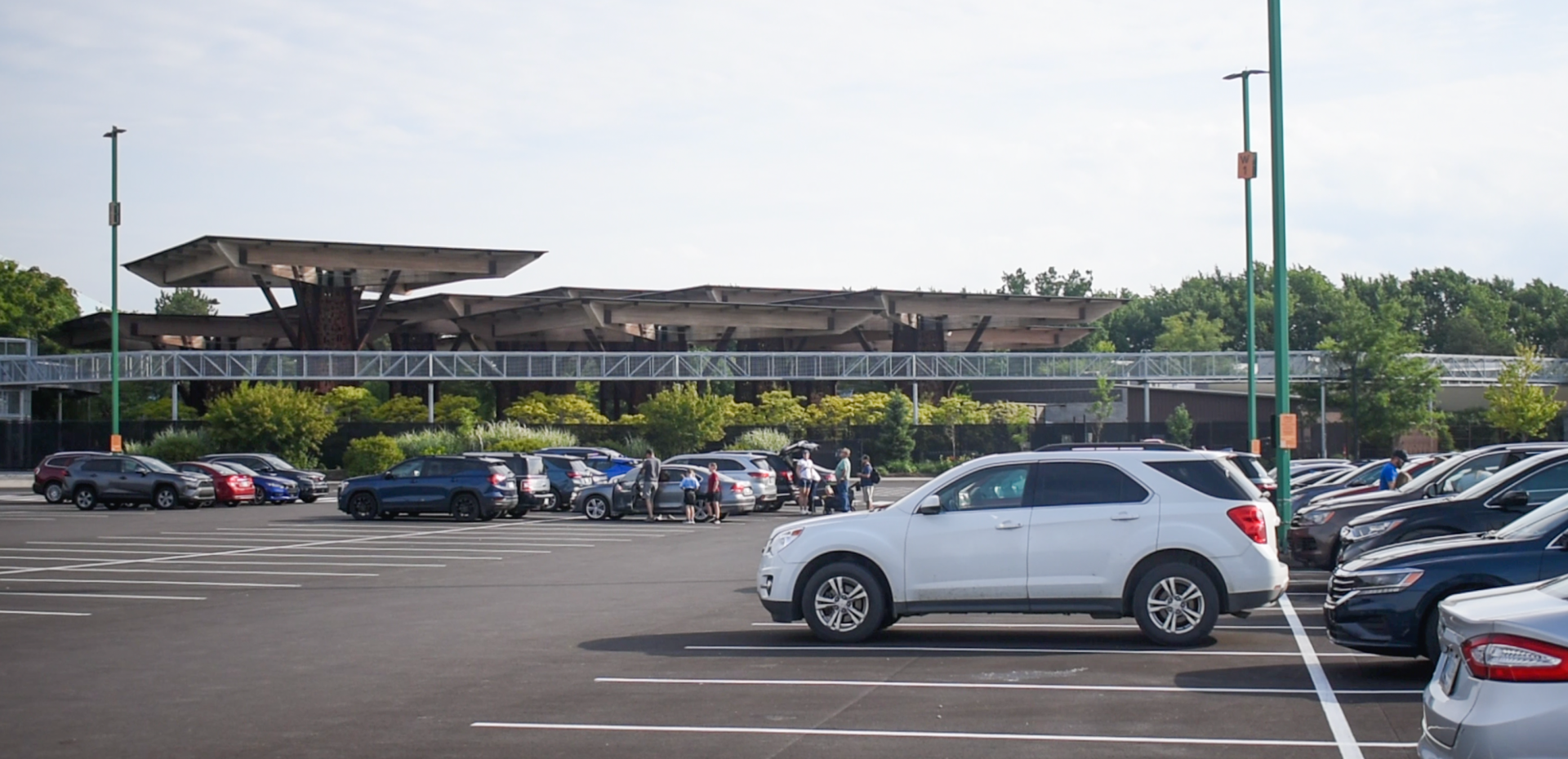 Jun. 2024 - International Chimpanzee Complex - Elevated Walkway from Parking Lot