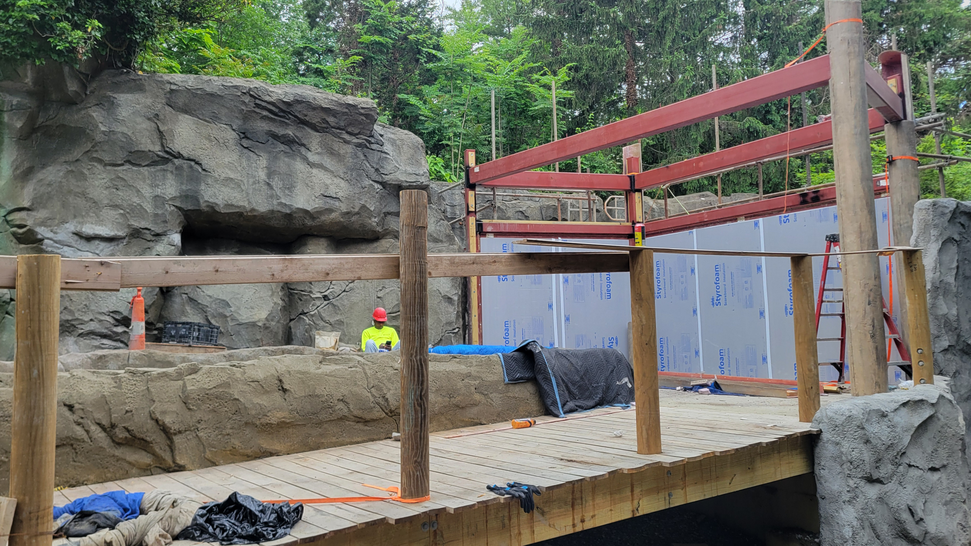 Jun. 2025 - NEW! Sea Otter Coast Construction - Upper Viewing Shelter