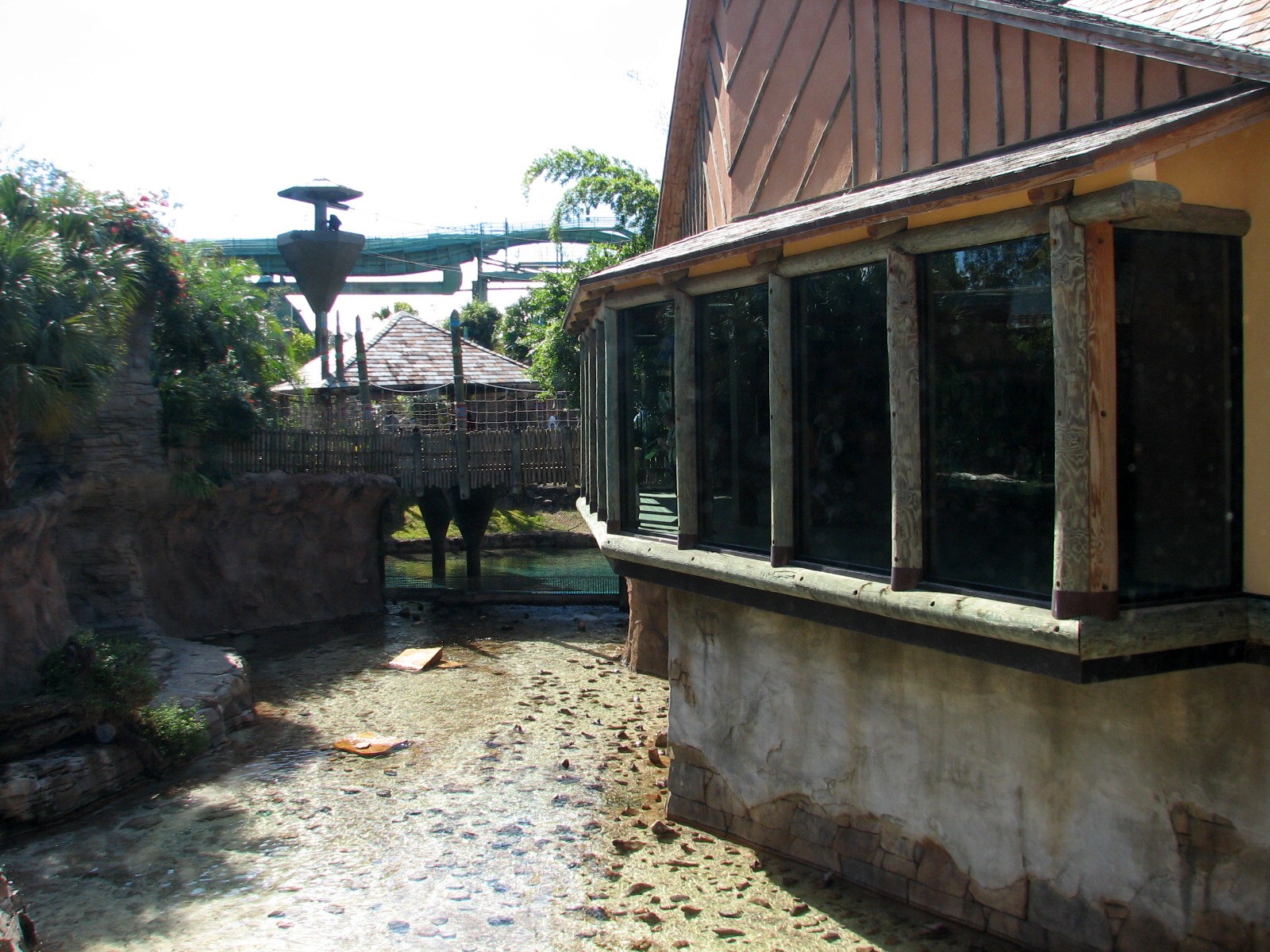 Jungala - Bengal Tiger Exhibit 2 - Tiger Lodge Exterior