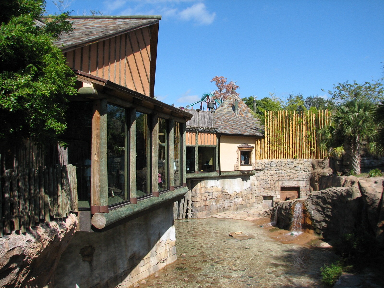 Jungala - Bengal Tiger Exhibit 2 - Tiger Lodge Exterior