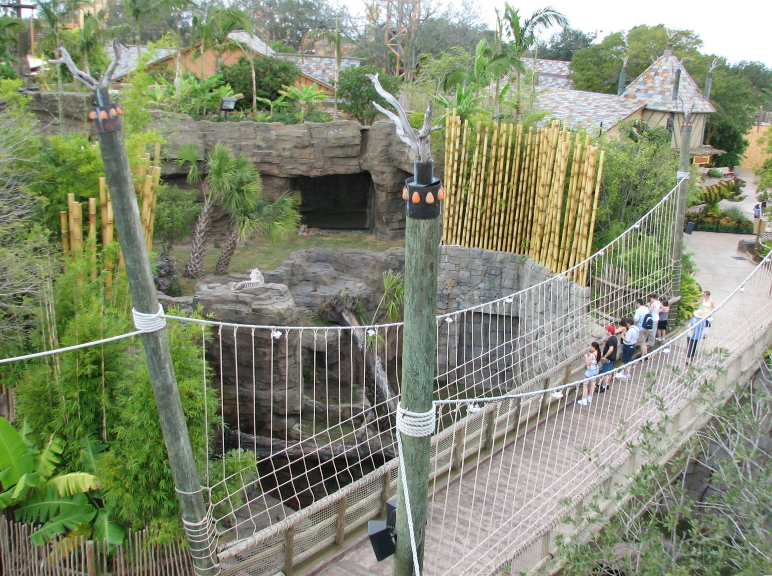 Jungala Bridge Over Tiger Exhibit