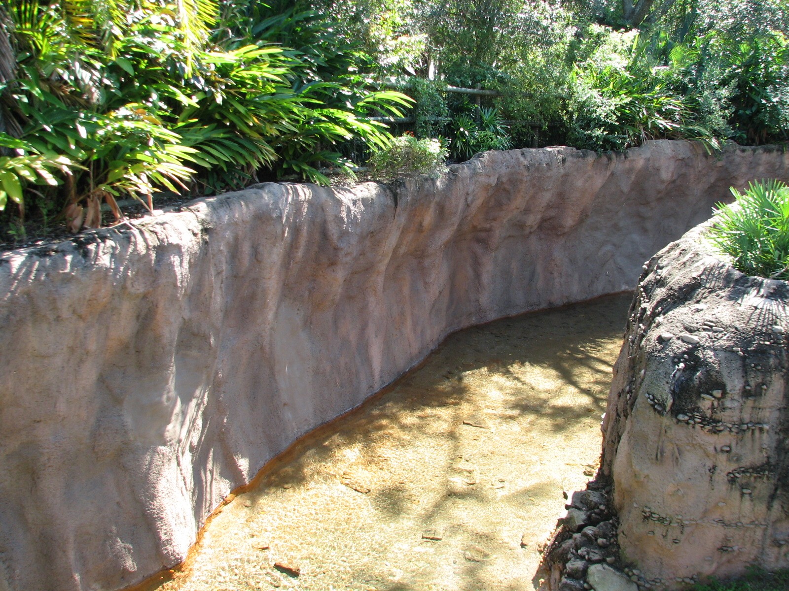 Jungala - Orangutan Exhibit - Side Moat