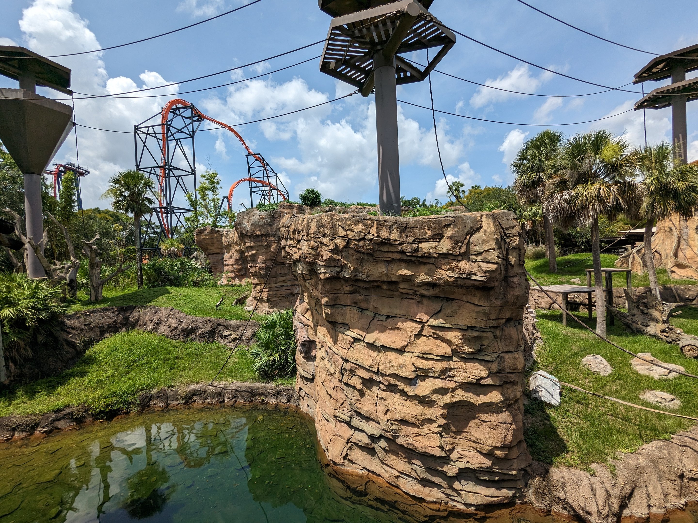 Jungala - Orangutan habitat view