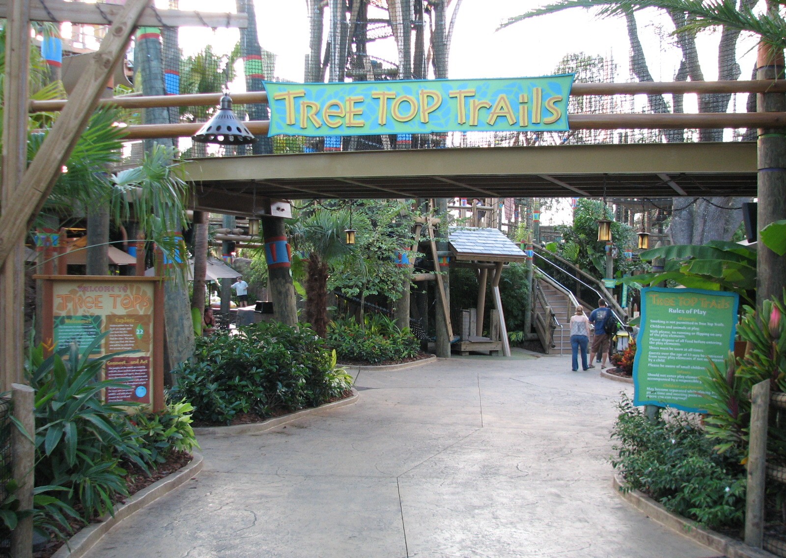 Jungala Tree Top Trails Play Area