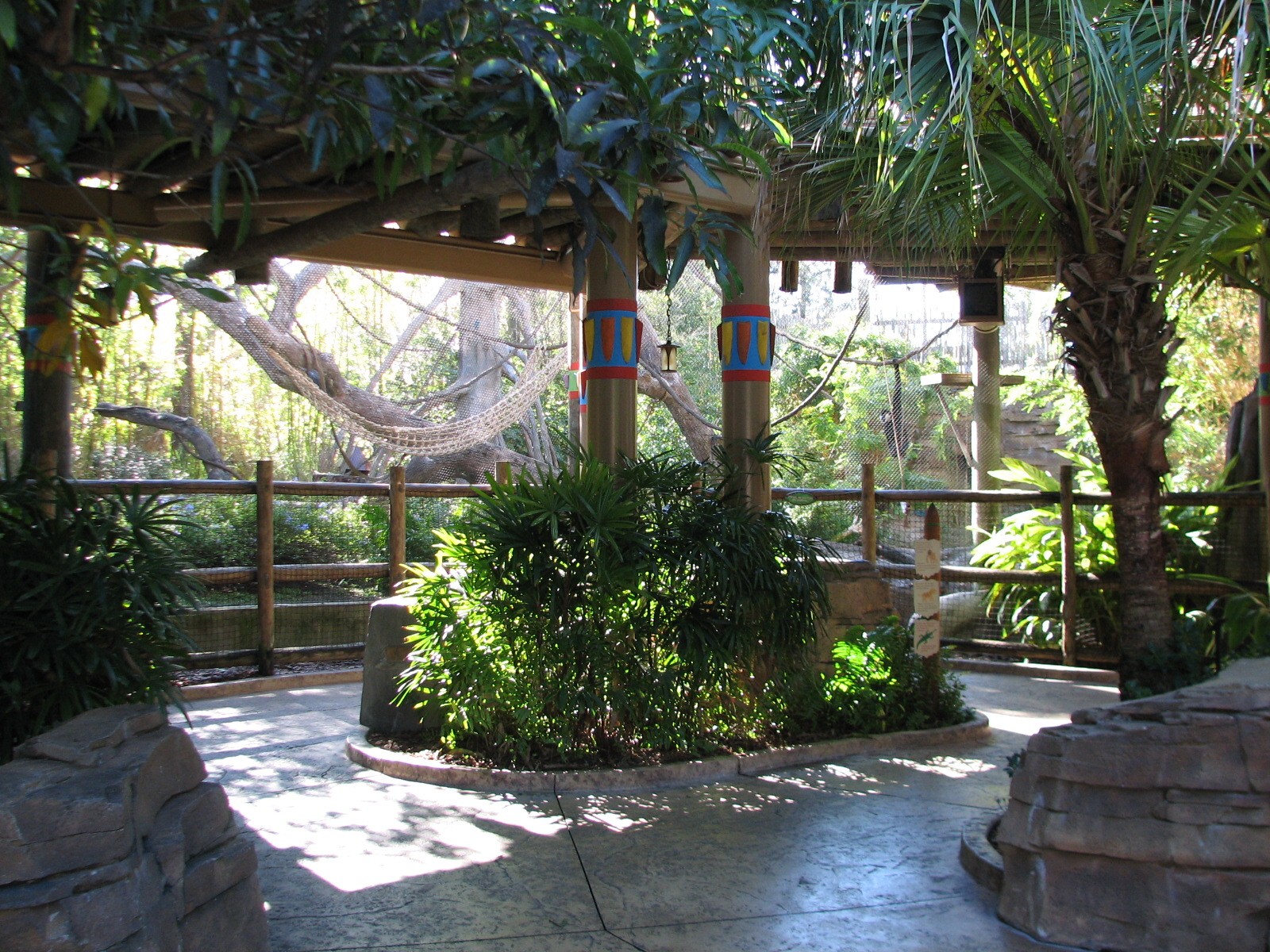 Jungala - White-cheeked Gibbon Exhibit - Lower Viewing Area