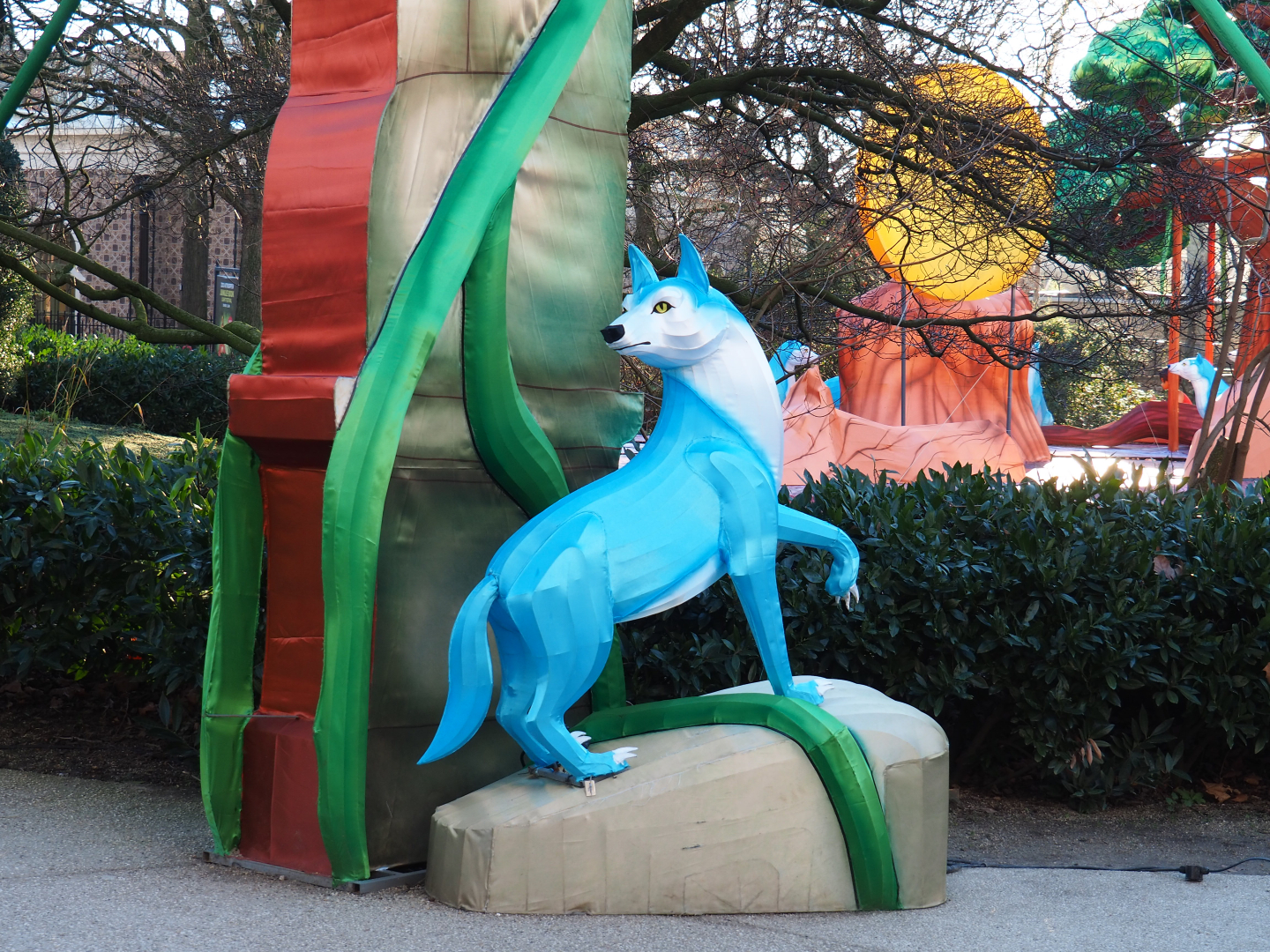 Jungle Book Light Festival decorations, 2019-12-30