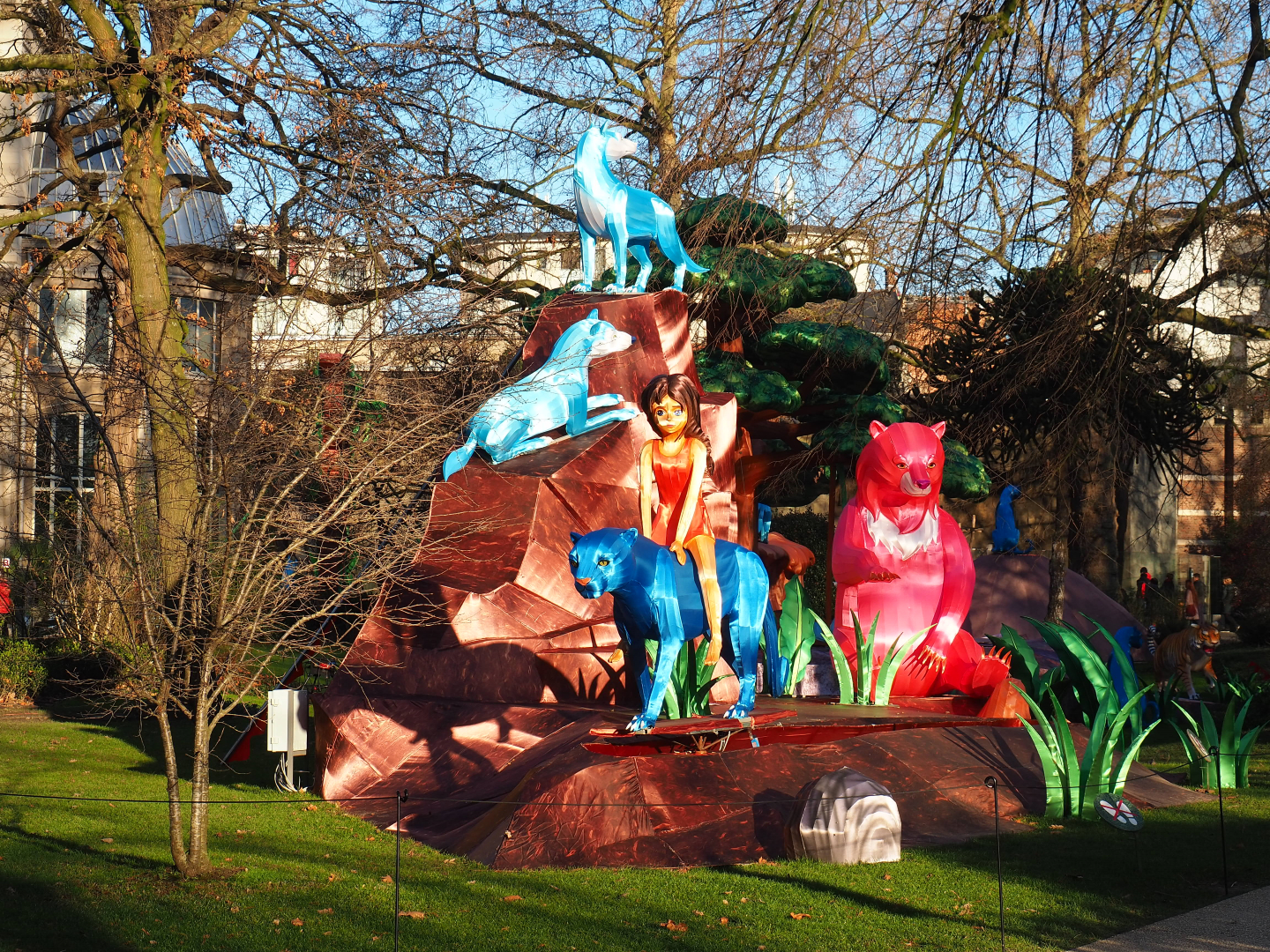 Jungle Book Light Festival decorations, 2019-12-30