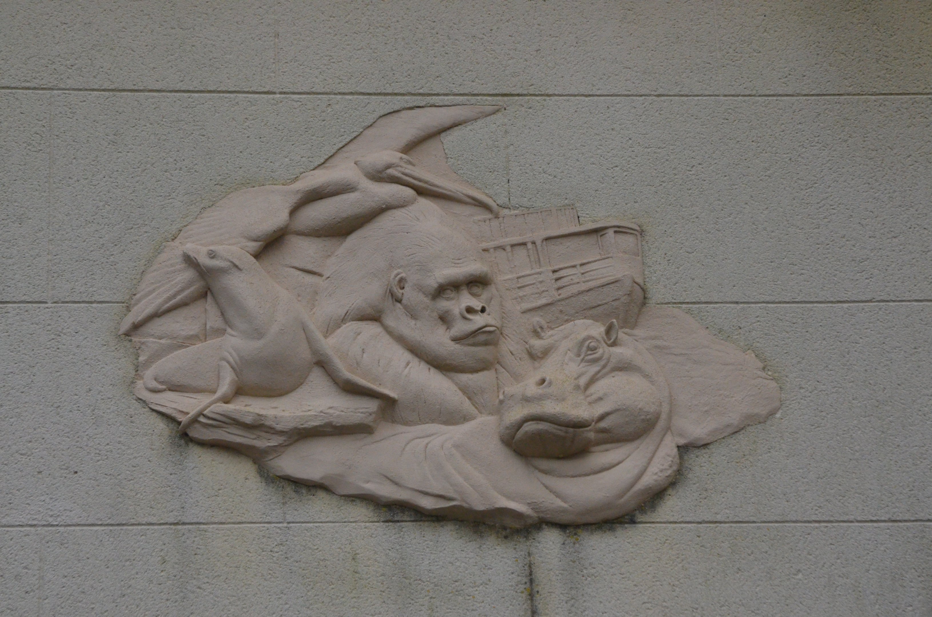 Jungle Cruise Art at Longleat, 03/11/19