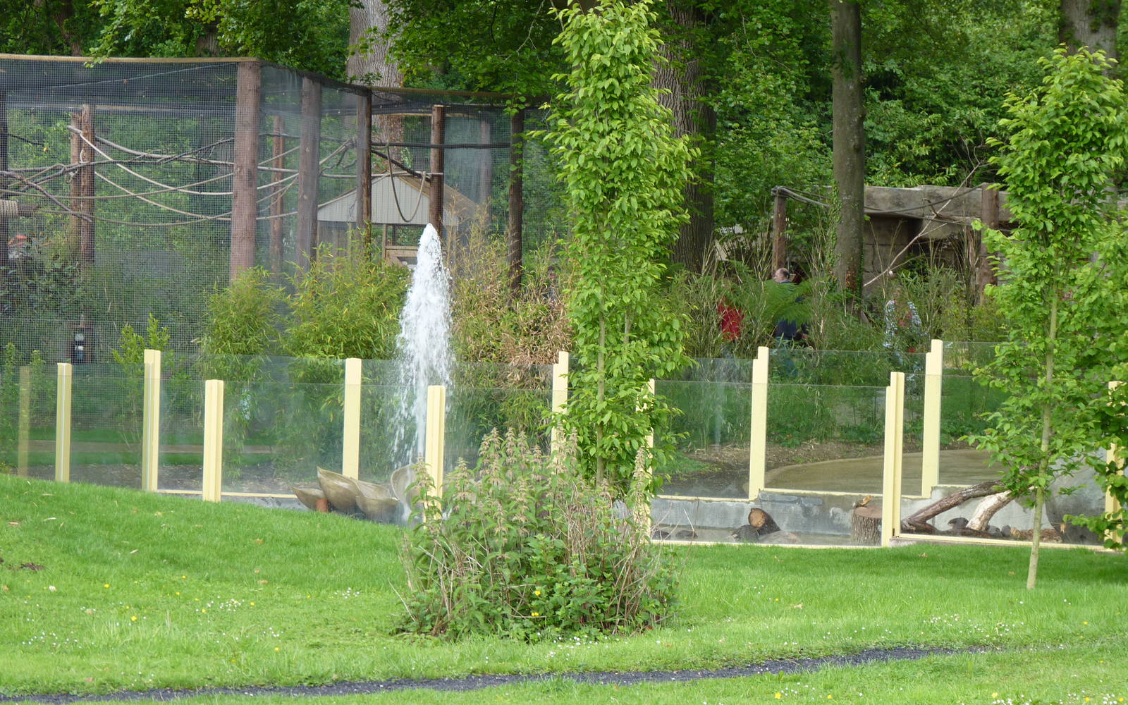 Jungle Kingdom - View of Monkey Temple area from Station