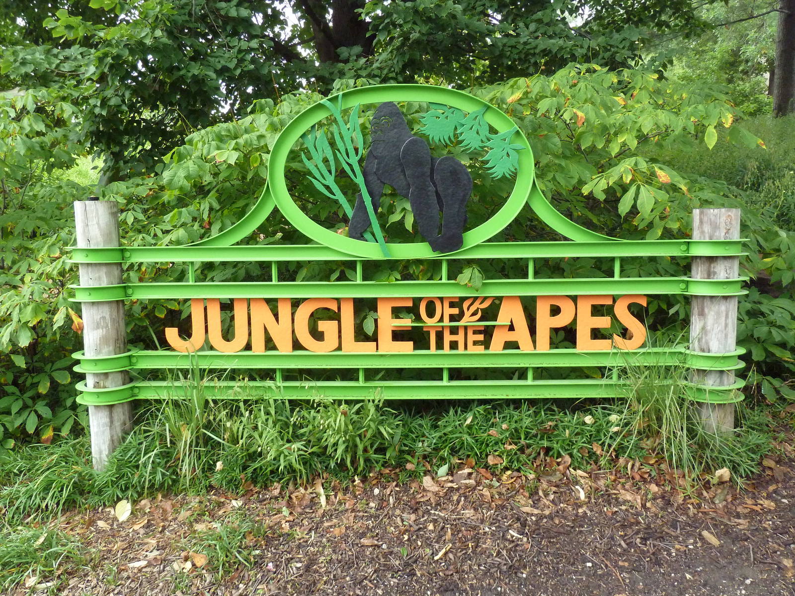 Jungle of the Apes - Entrance Sign