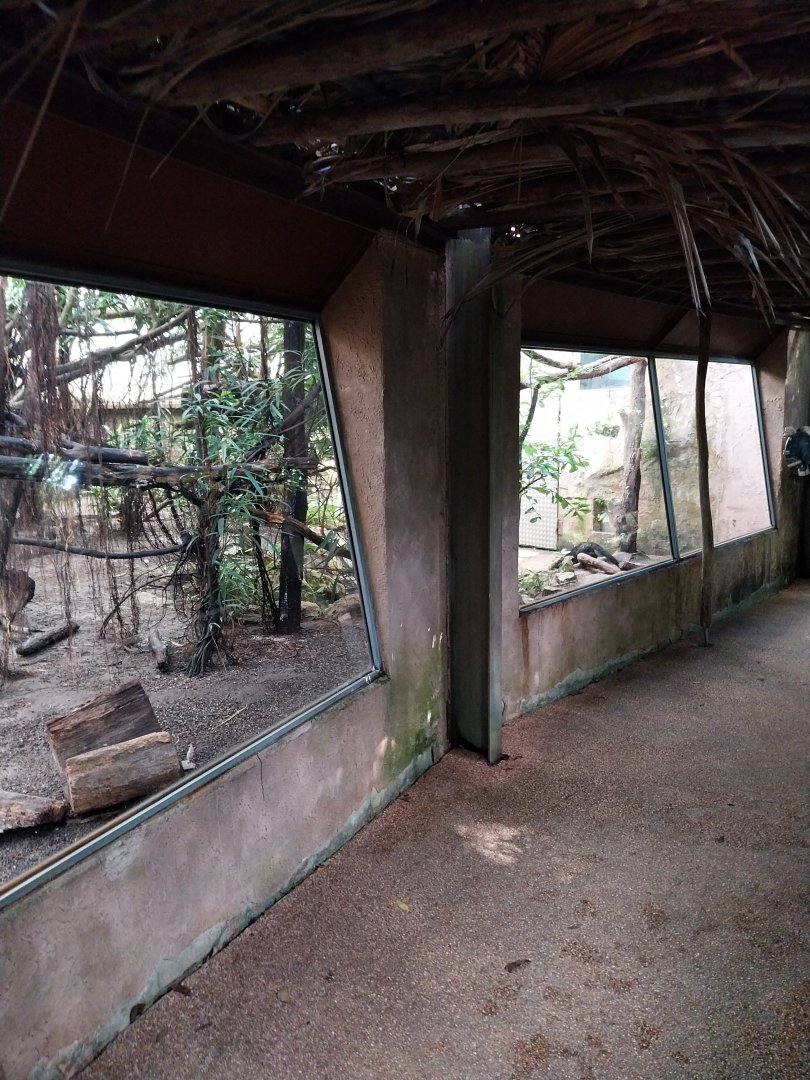 Jungle Trek dome - Seperate enclosures for mammals
