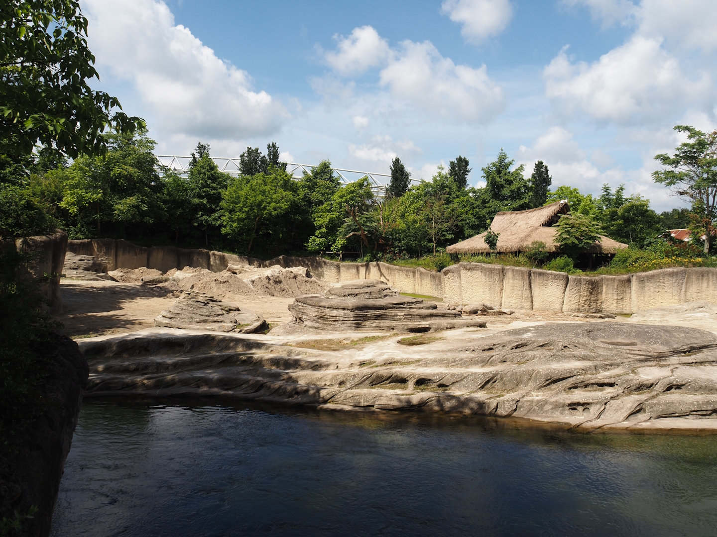 Jungola - Asian elephant exhibit, 2024-06-23