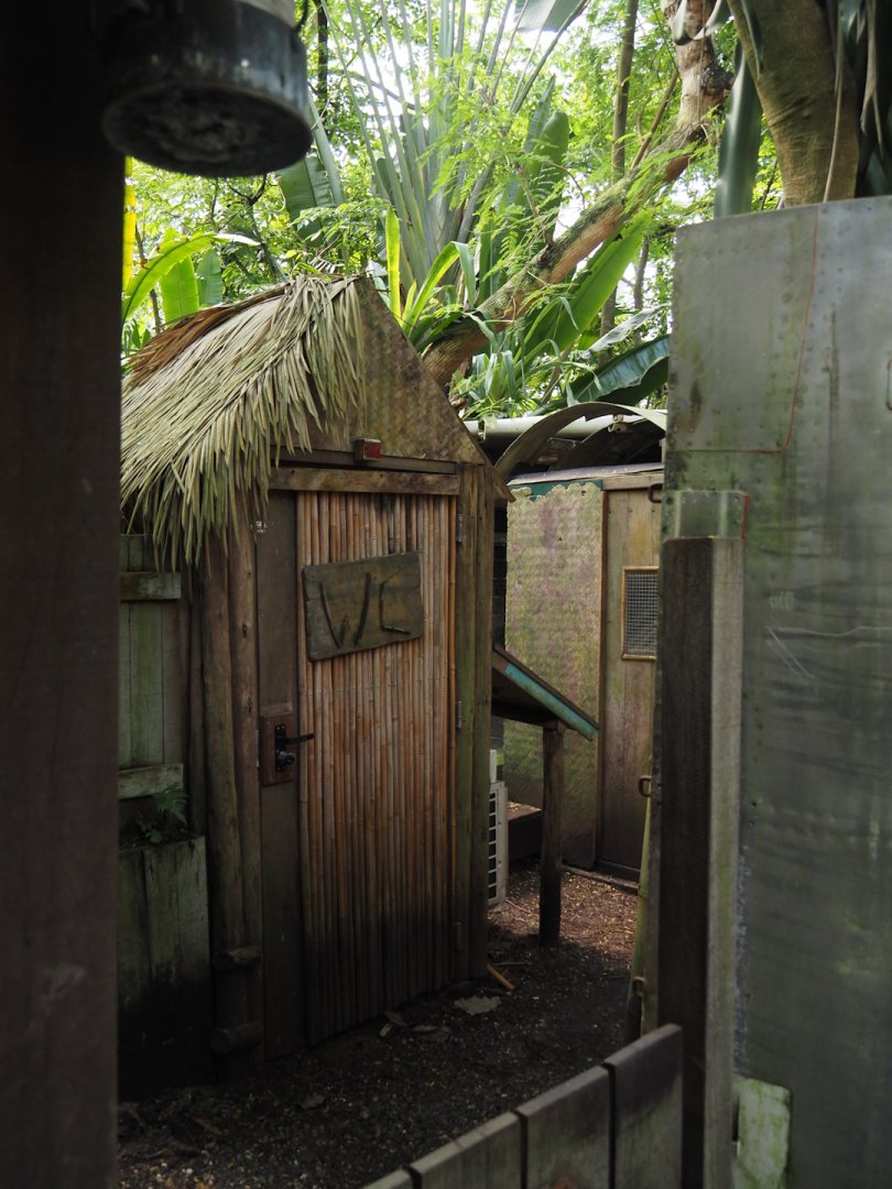 Jungola - Rimbula greenhouse - Behind the scenes area in Jungle Jim's camp, 2024-06-23