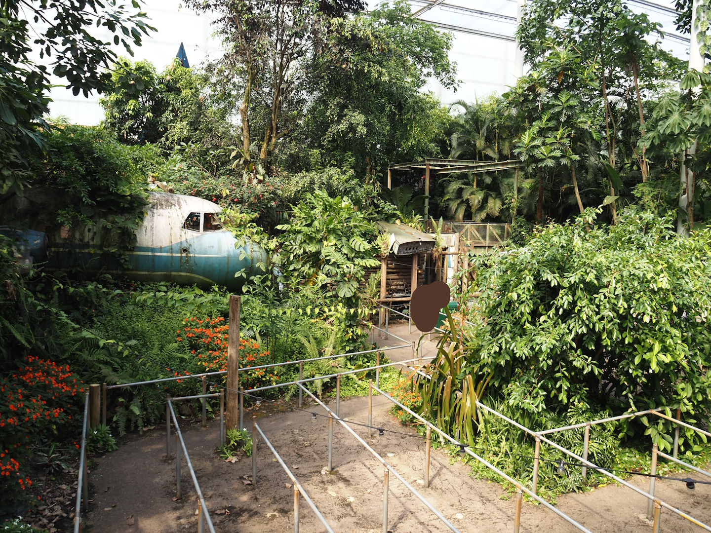 Jungola - Rimbula greenhouse - Rimbula River boat ride dock and queue, 2024-06-23