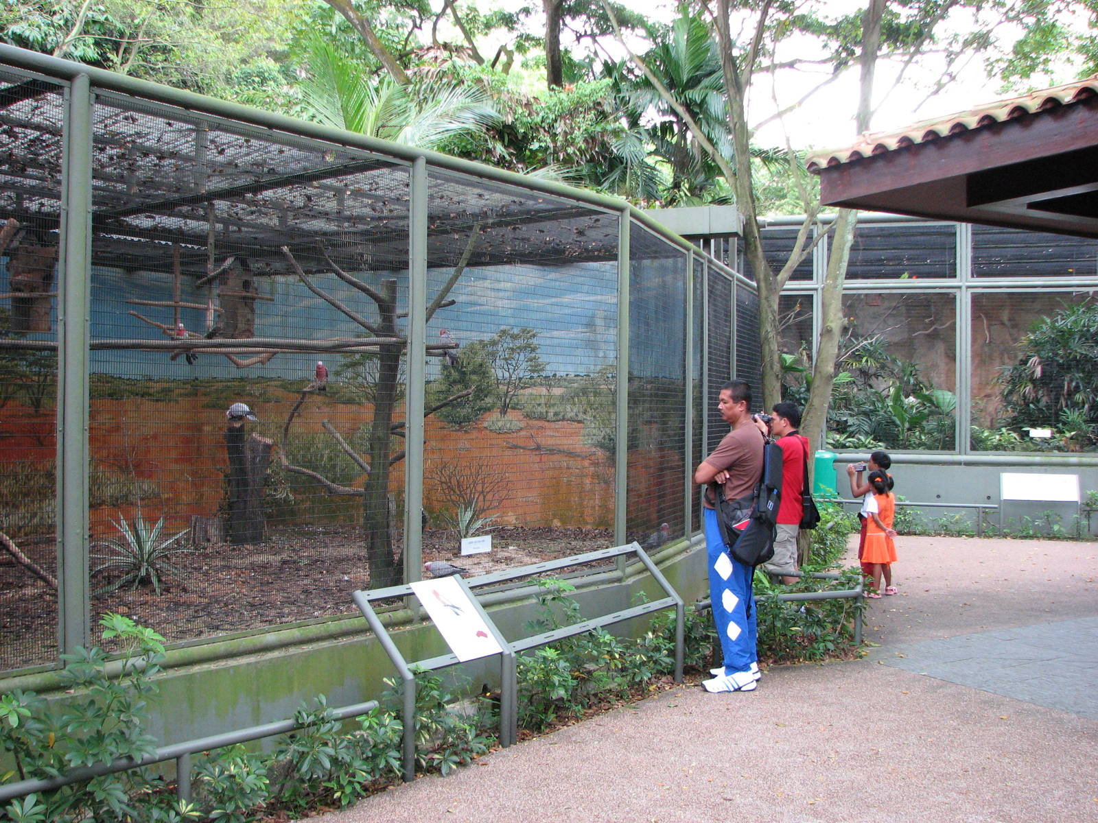 Jurong Bird Park 2008 - Aviaries in Parrot Paradise