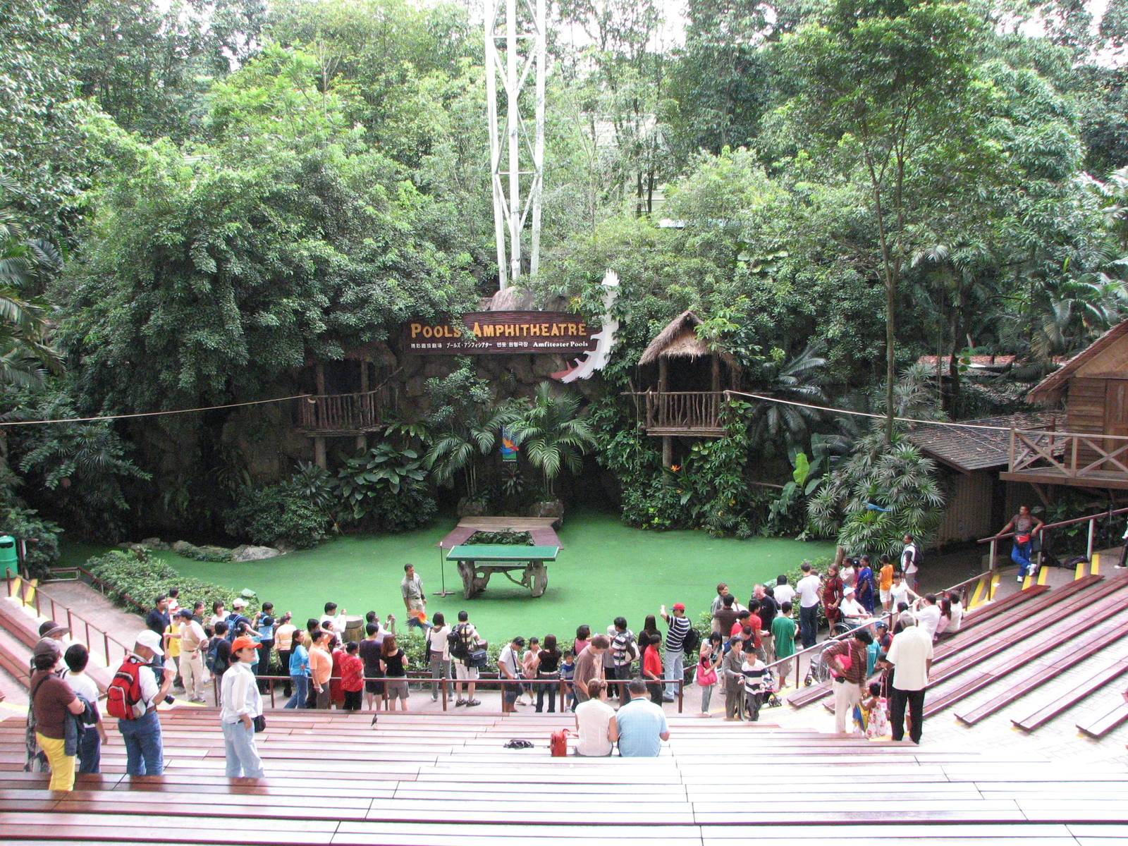 Jurong Bird Park 2008 - The Pools Amphitheatre