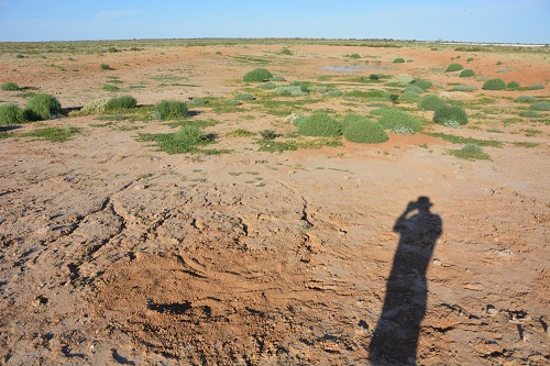 Just me and my shadow....