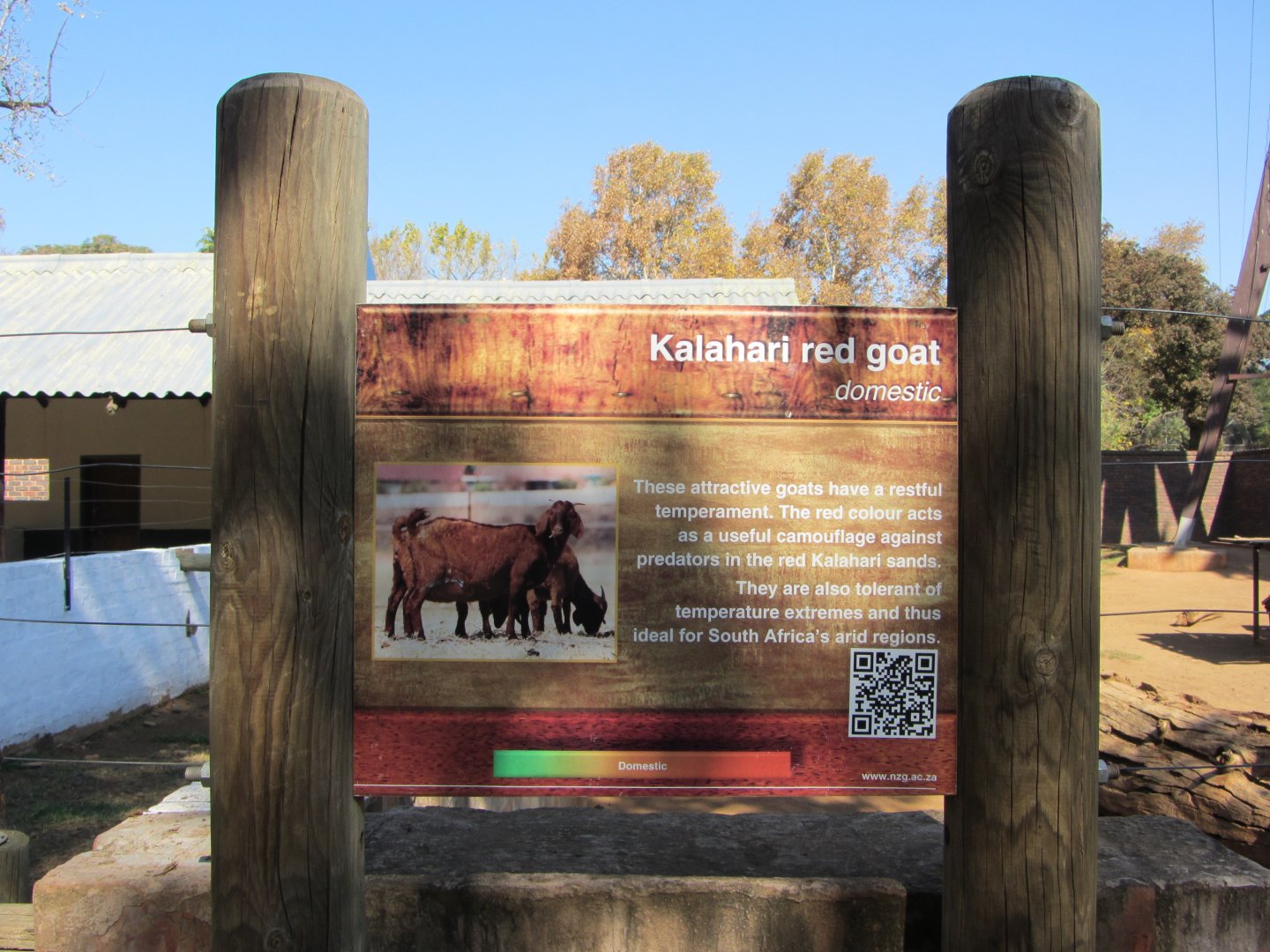 Kalahari Red Goat Signage