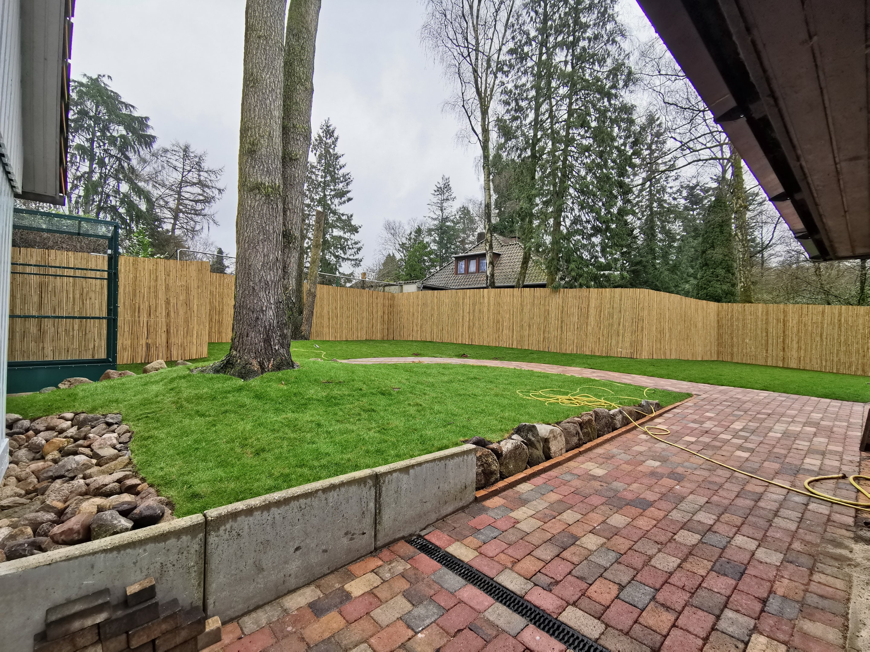 Kangaroo enclosure..