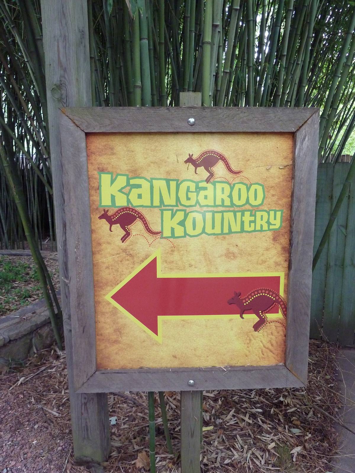 Kangaroo Kountry - Sign
