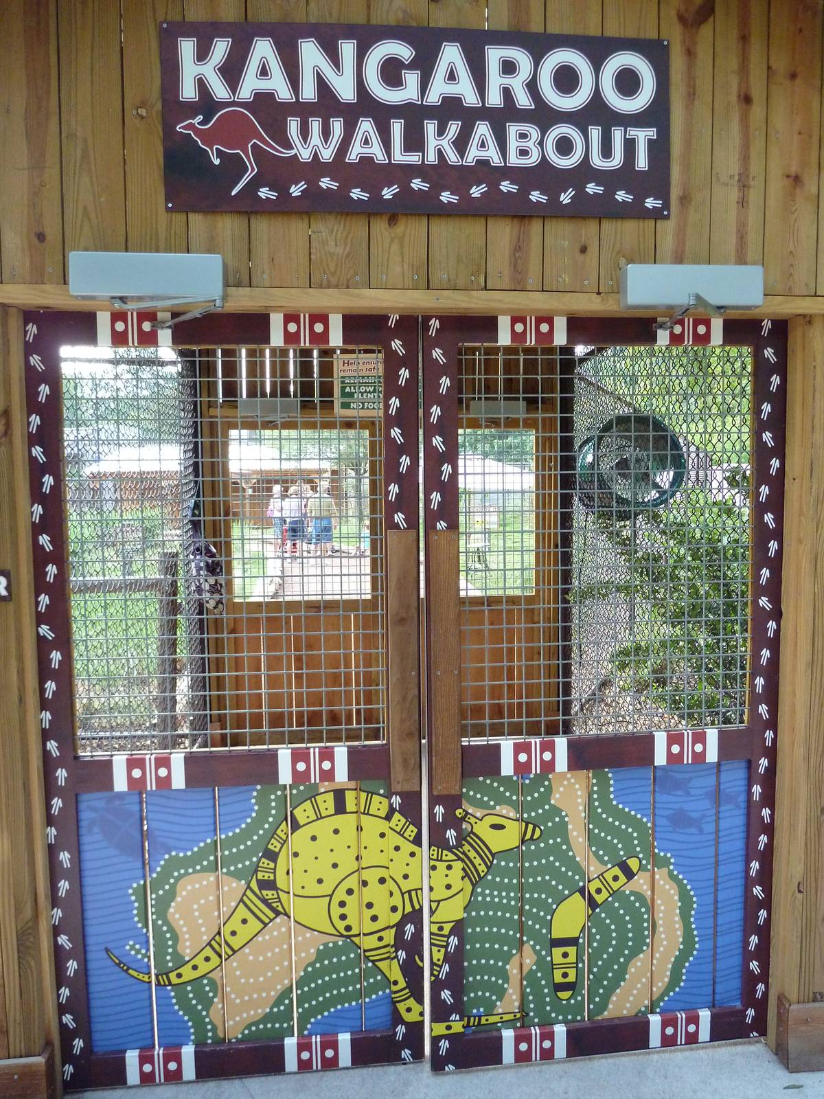 Kangaroo Walkabout - Entrance