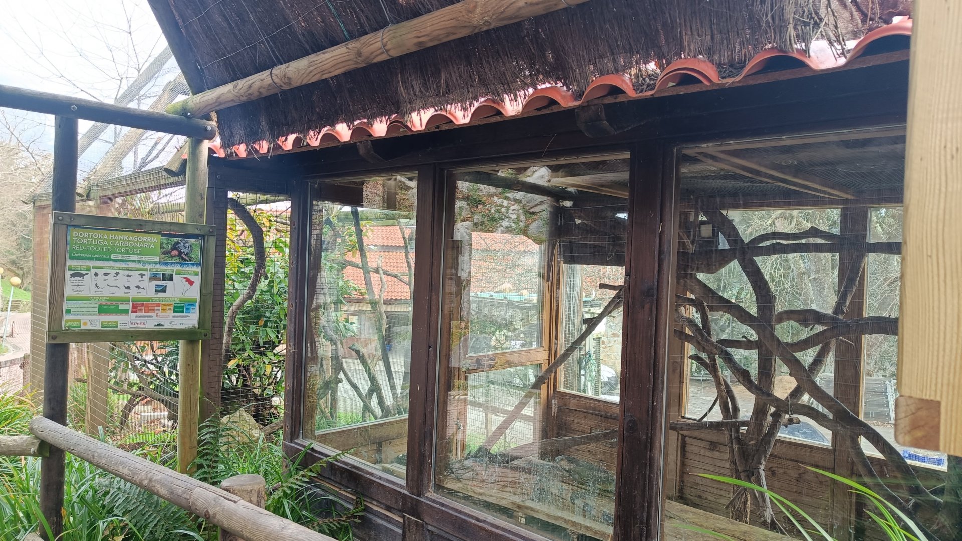 Karpín Fauna - Common marmoset indoor enclosure