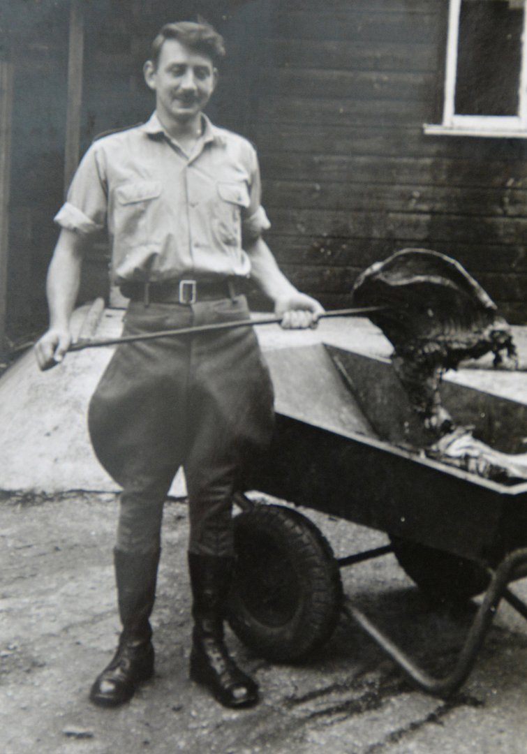 Keeper's uniform.   Chessington zoo   1960's