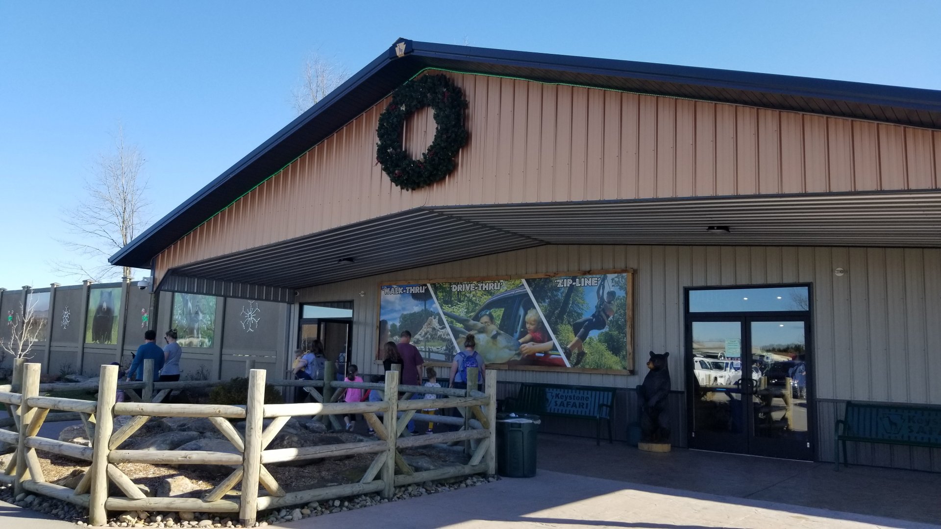 Keystone Safari - Entrance/exit building/gift shop