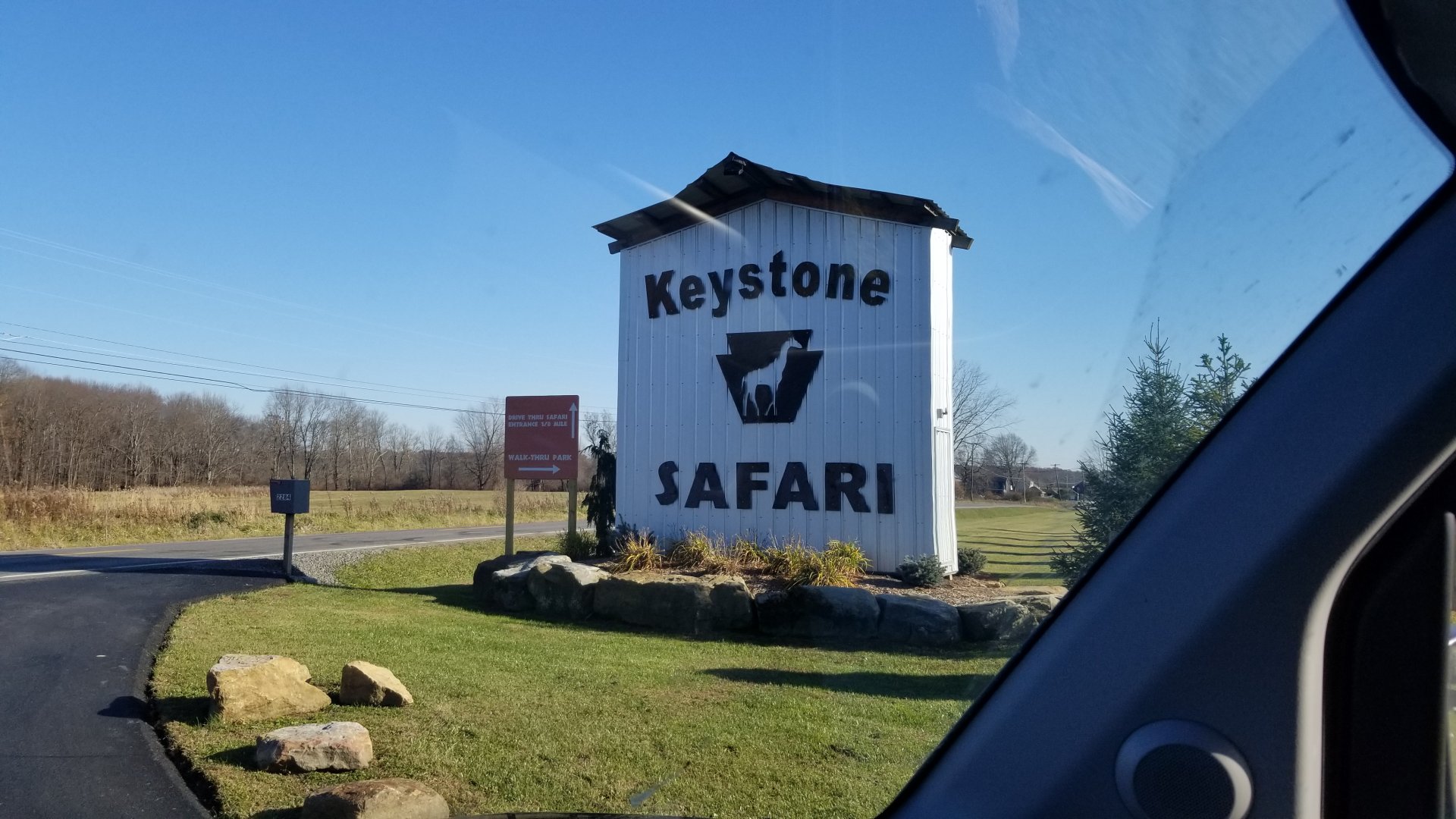 Keystone Safari - Entrance