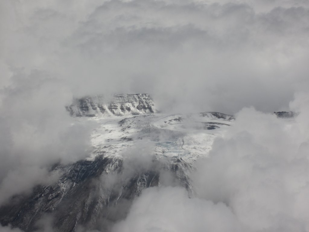 Kibo covered in snow