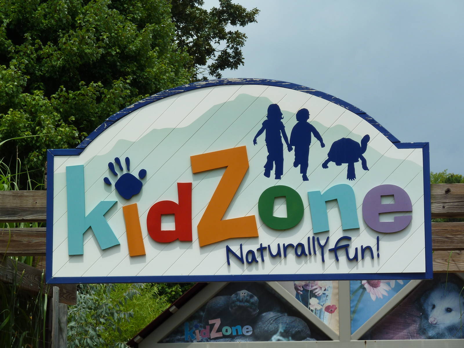 Kid Zone - Sign