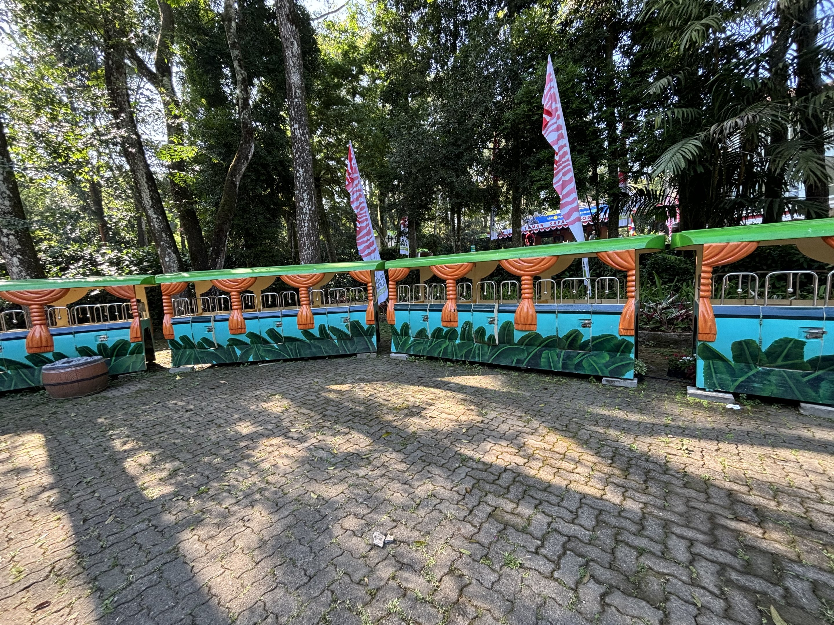 Kiddie Mock Train Play Area