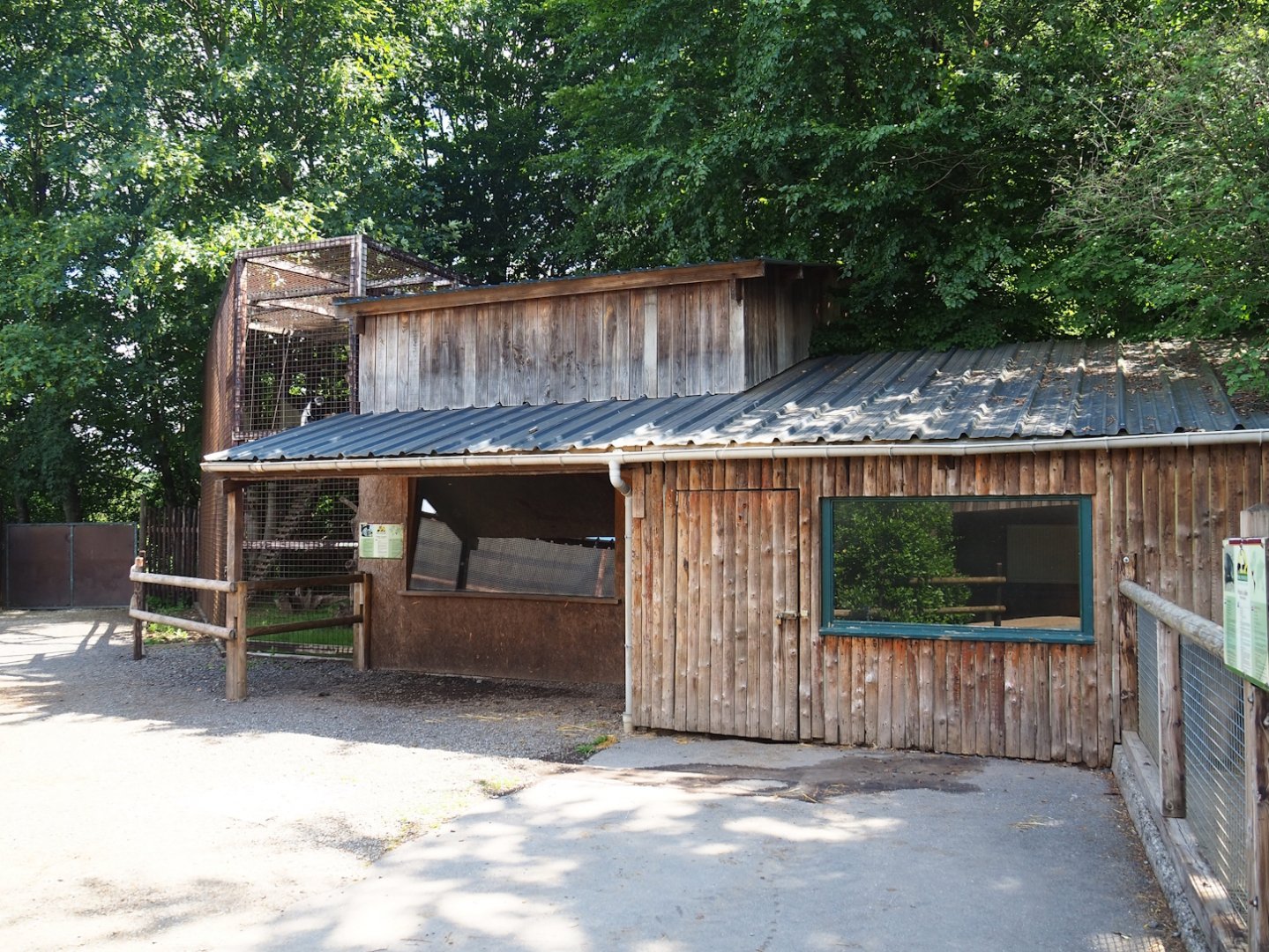 Kikuyu Colobus and Collared peccary barns, 2023-06-24