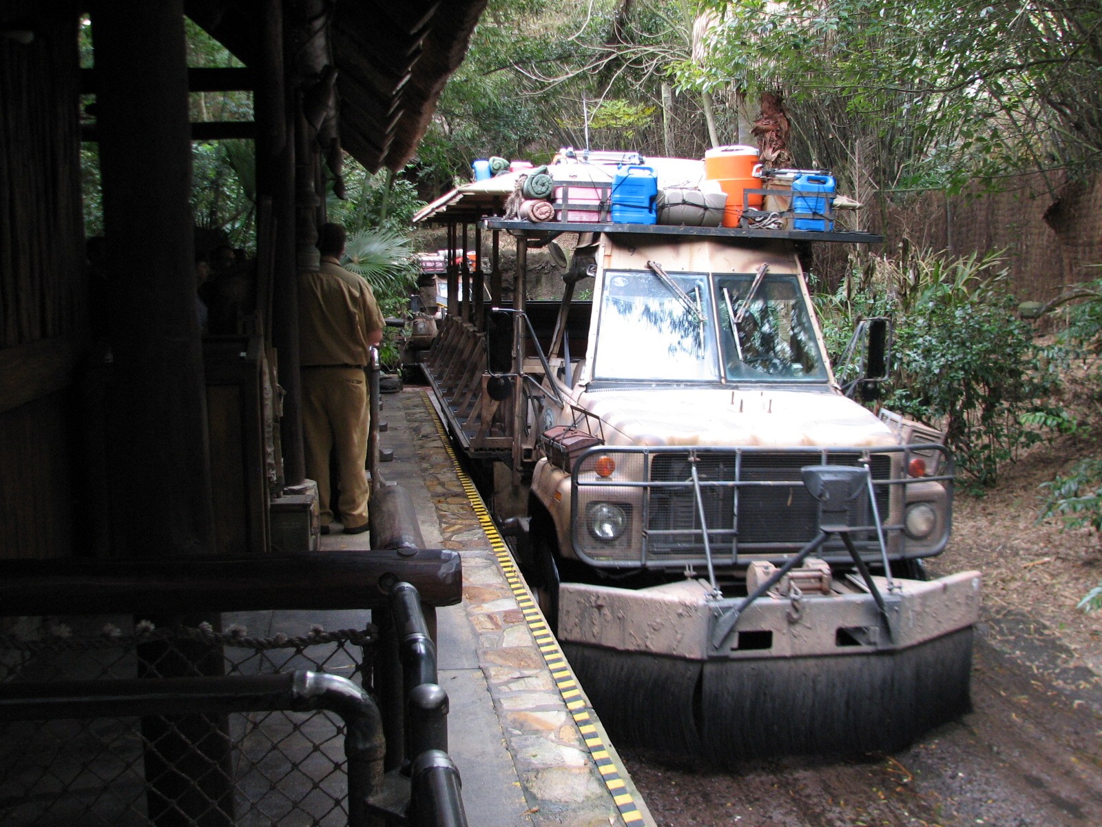 Kilimanjaro Safaris - Ride Loading Station