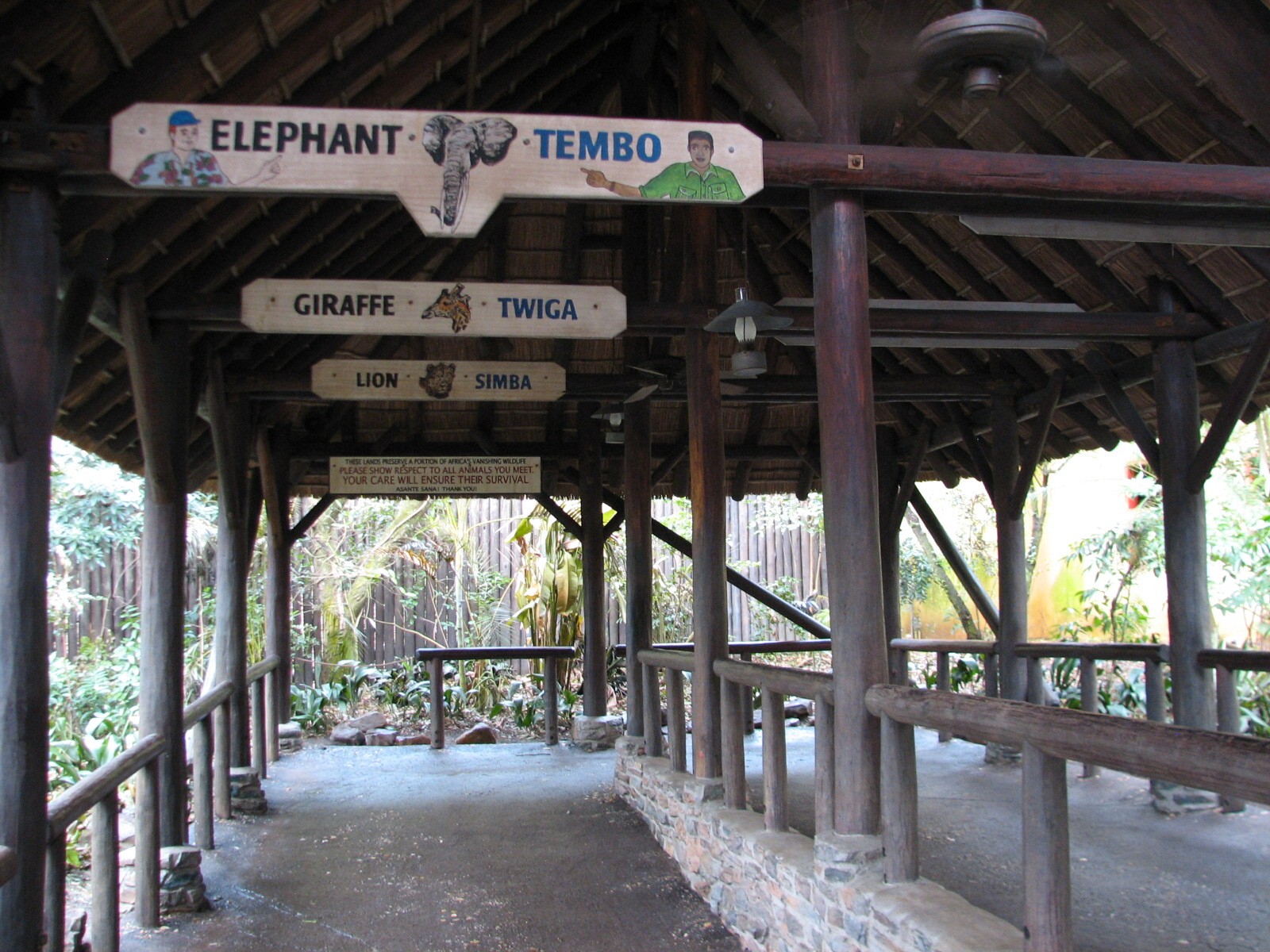 Kilimanjaro Safaris - Ride Queue
