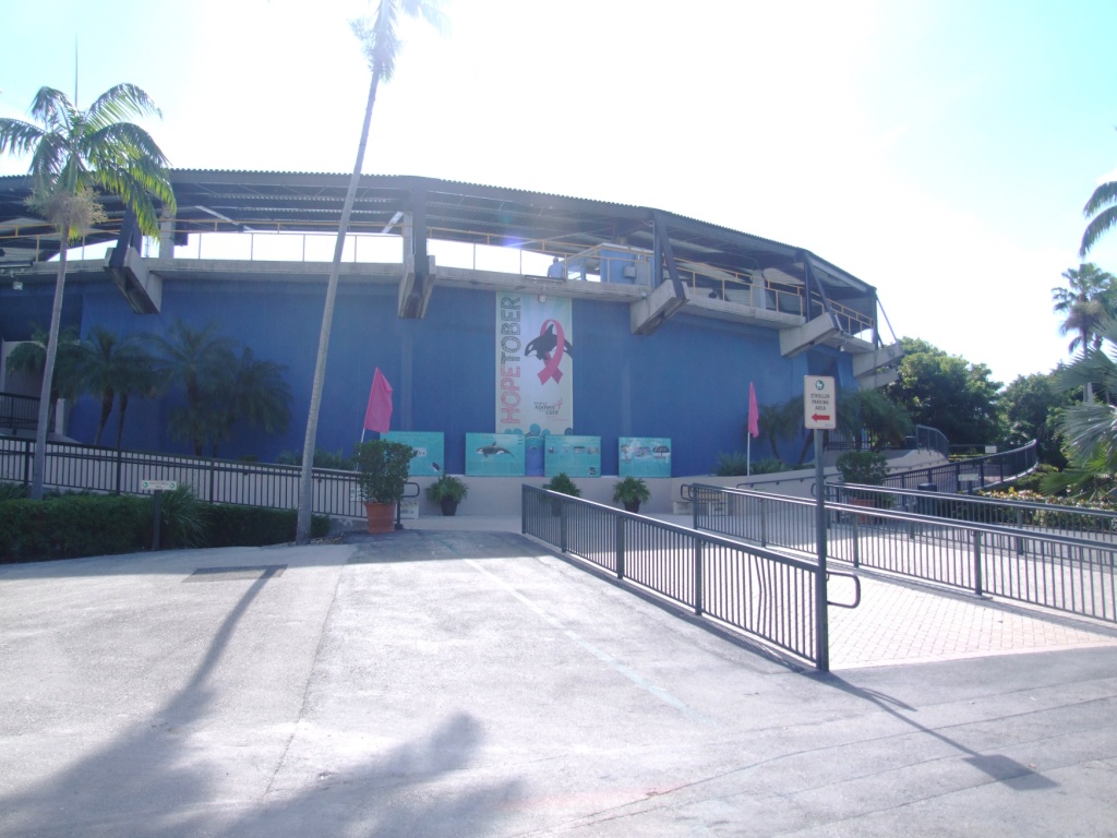 Killer Whale and Dolphin Stadium at Miami Seaquarium, 16/10/13