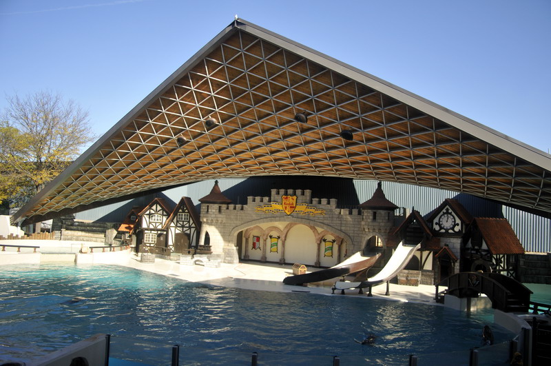 King Waldorf Stadium at marineland ontario